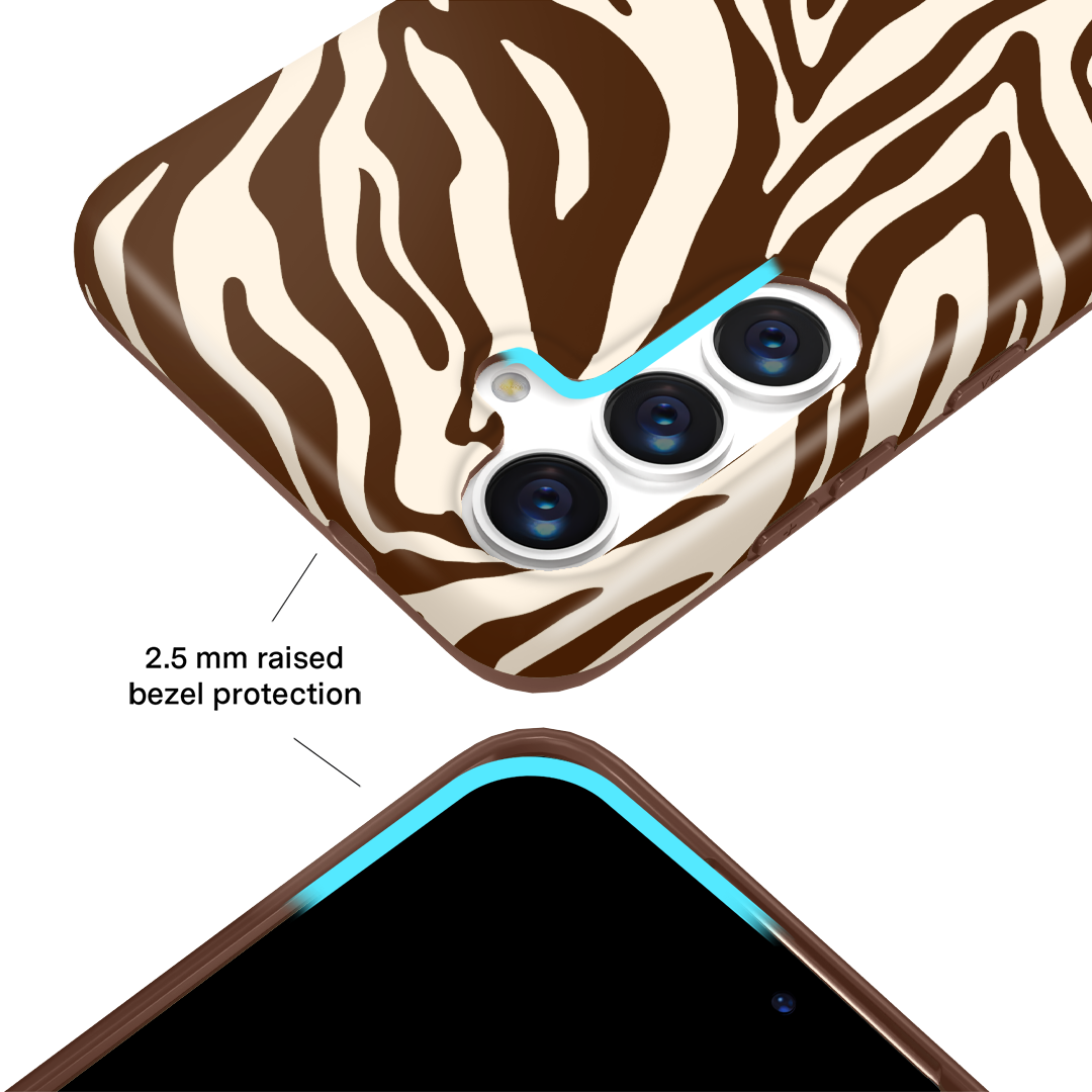 Samsung Galaxy Phone Case with Coco Zebra Design - Stylish & Protective Cover for Everyday Use, Travel, and Work