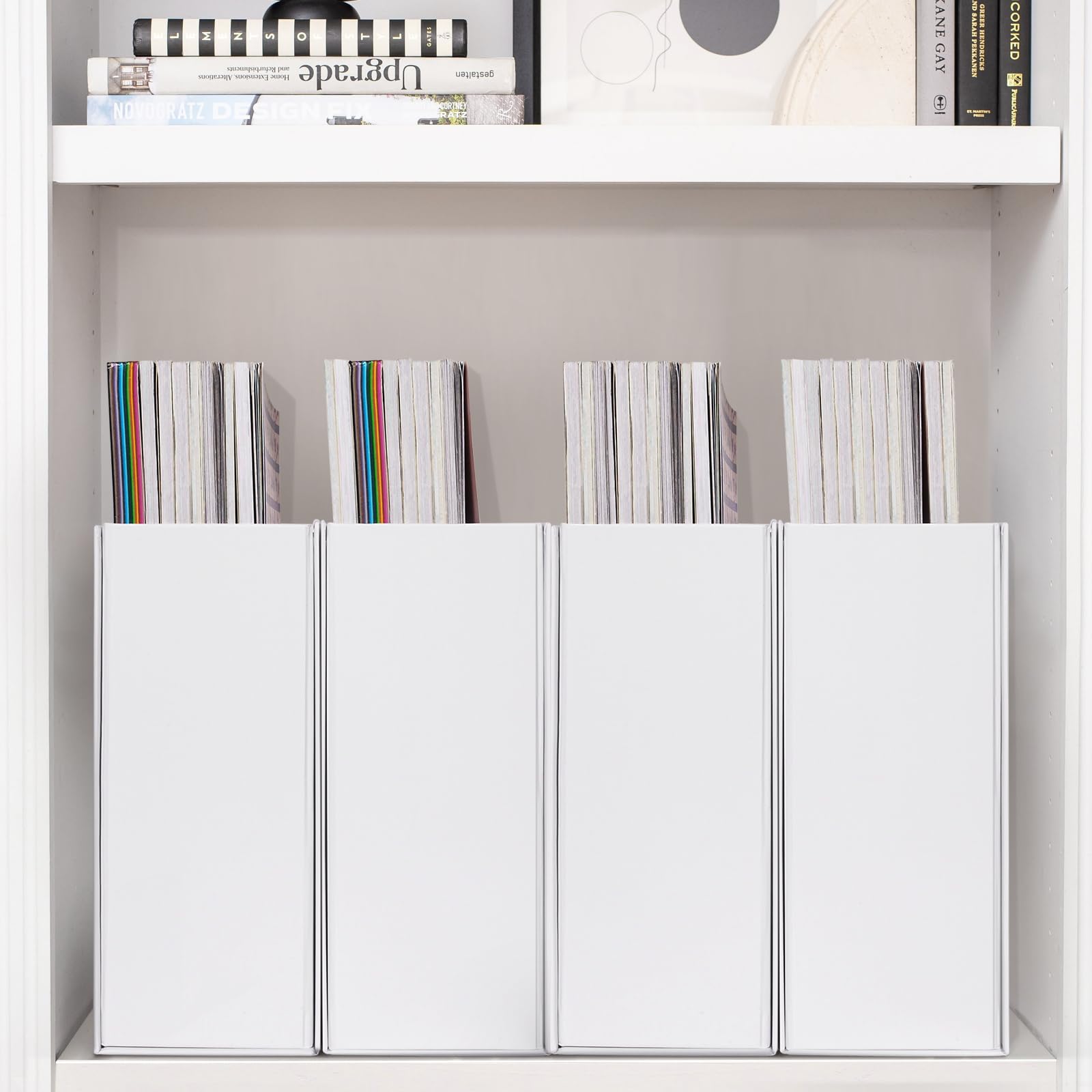 12x12 Scrapbook Paper Storage Organizer - 2 Pack | 12