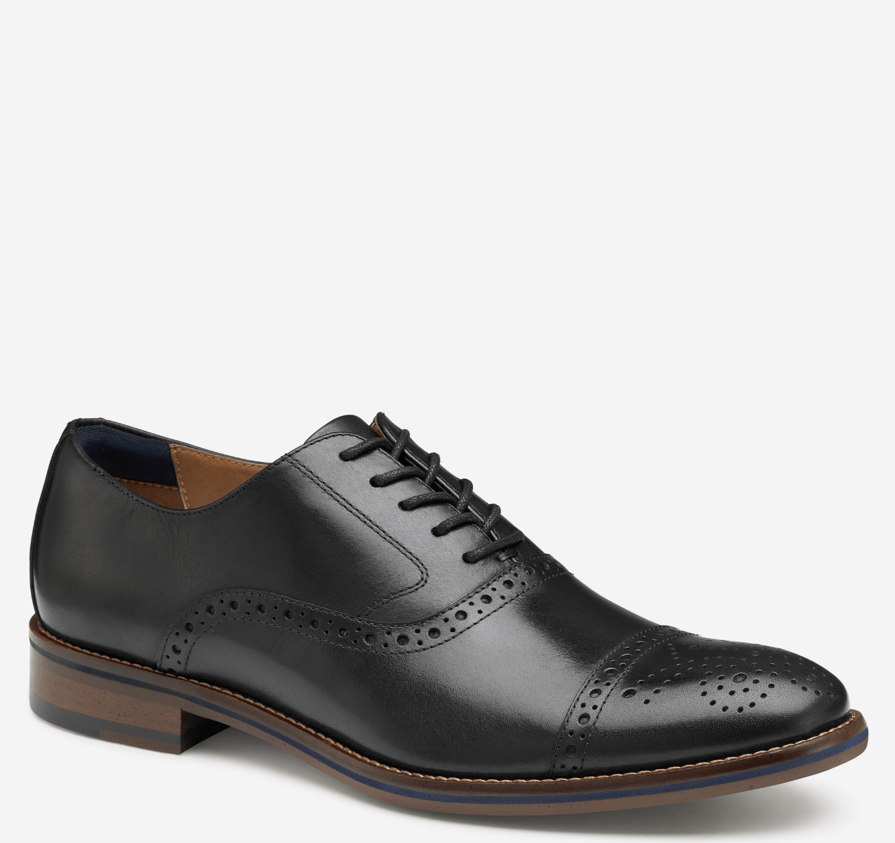 Conrad Cap Toe Dress Shoes for Men - Classic Oxford Business Formal Shoes - Perfect for Office, Wedding & Special Occasions