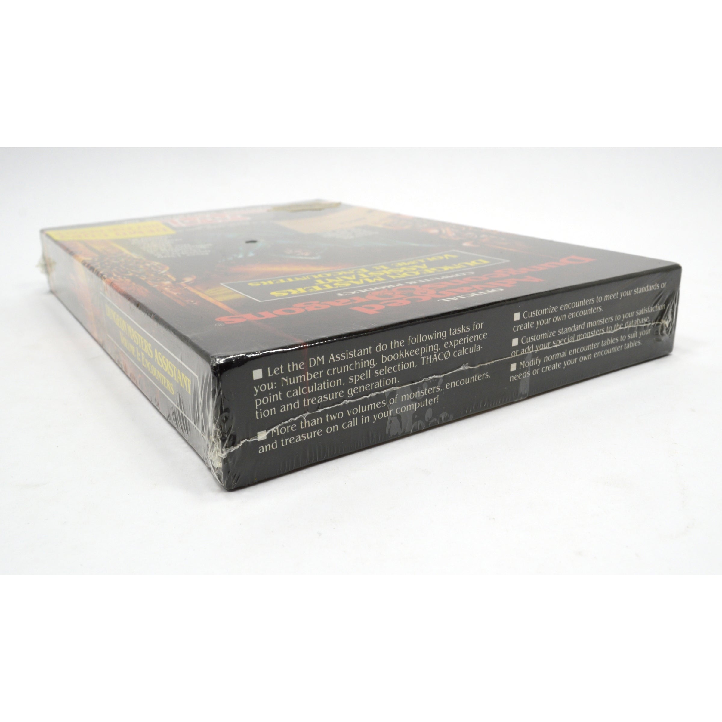 New & Rare COMMODORE AMIGA Sealed Dungeons & Dragons Game Volume I: Encounters Demo Copy - Perfect for Retro Gaming Collectors & D&D Fans