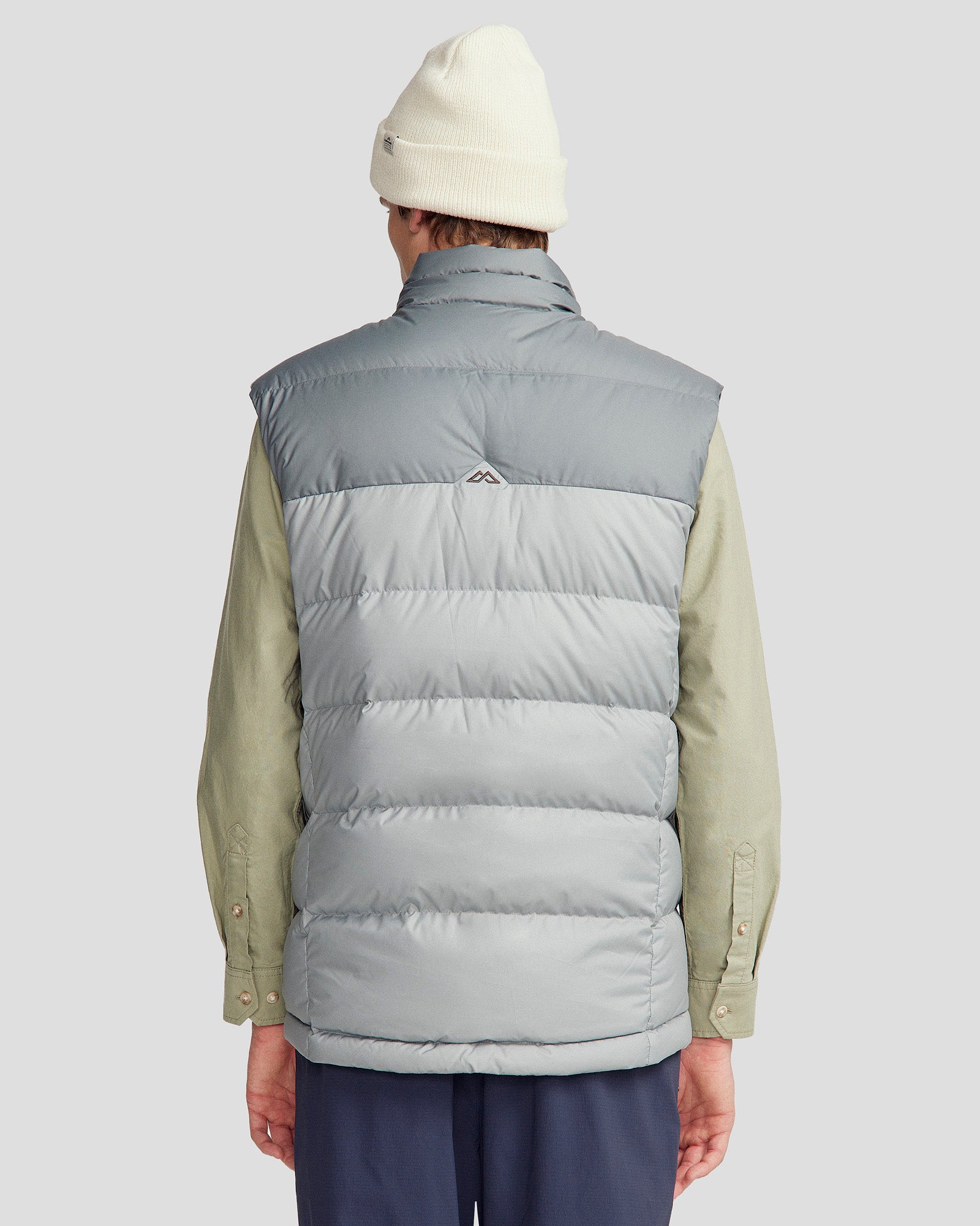 Men's Epiq Down Vest - Lightweight Winter Puffer Jacket for Outdoor Activities (Moon/Light Moon) | Perfect for Hiking, Camping & Cold Weather Wear