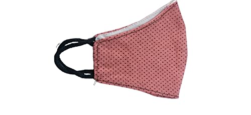 Reusable Adjustable Washable Cotton Face Masks for Adults (Pack of 3) - Breathable Comfort for Daily Use, Travel & Outdoor Activities - SSM-MK-64