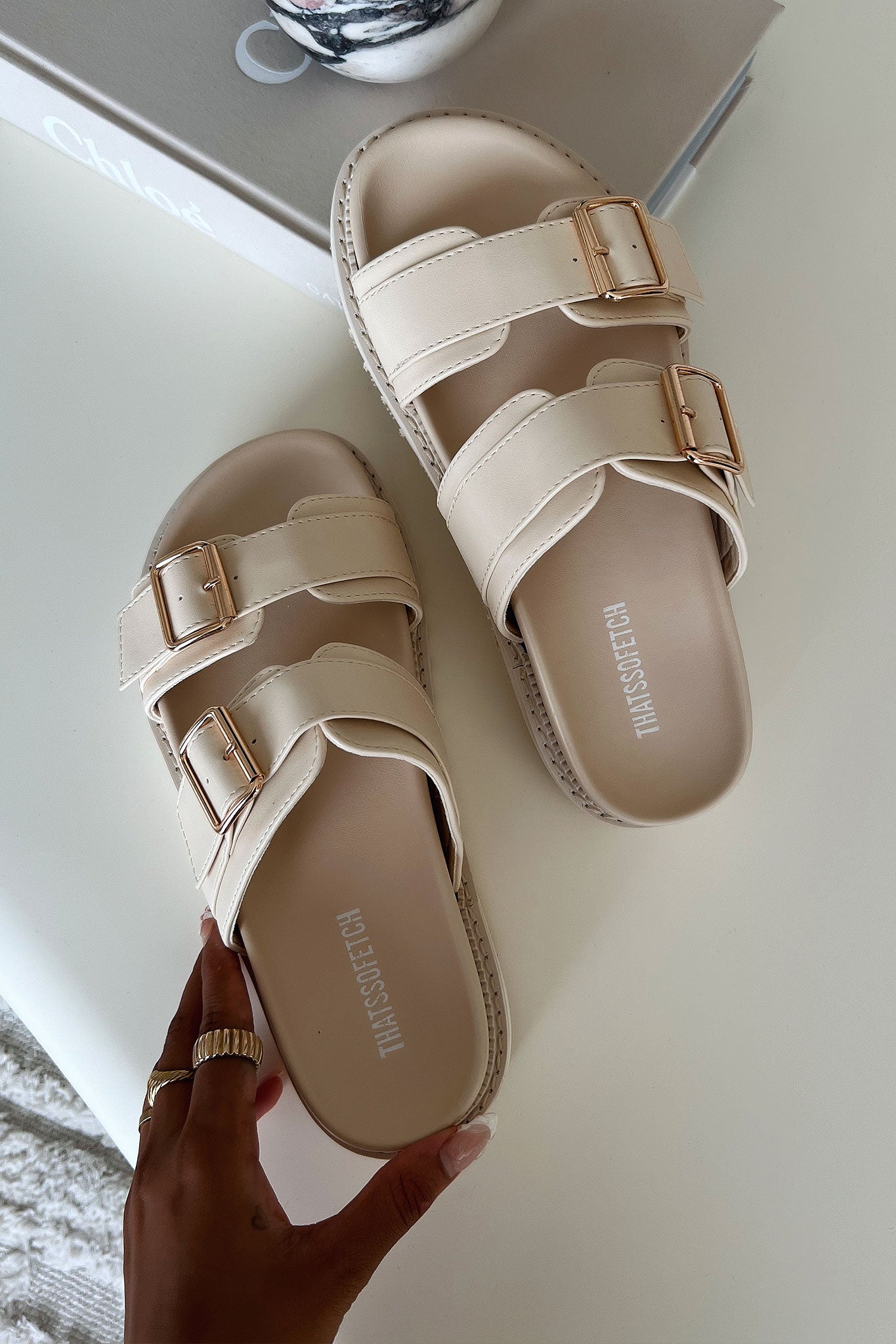 Women's Nude Capri Sandals - Comfortable Summer Casual Strappy Flat Sandals for Beach, Walking & Outdoor Activities