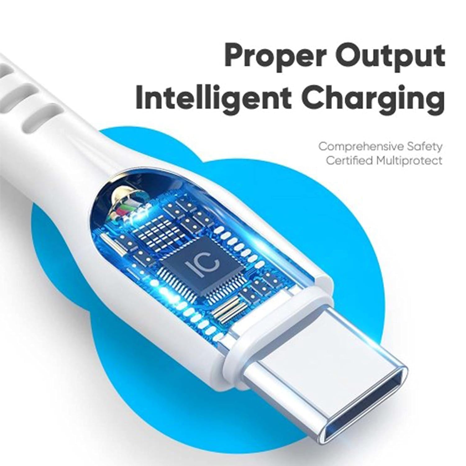 Fast Charging USB C Cable 3A - Compatible with Samsung Galaxy S21/S20/S10/S9/S8, Huawei P30/P20/P40, Google Pixel, Sony Xperia & Nintendo Switch - Durable Type C Charger Lead for Phones, Tablets & Gaming Consoles - Perfect for Home, Office & Travel Charging