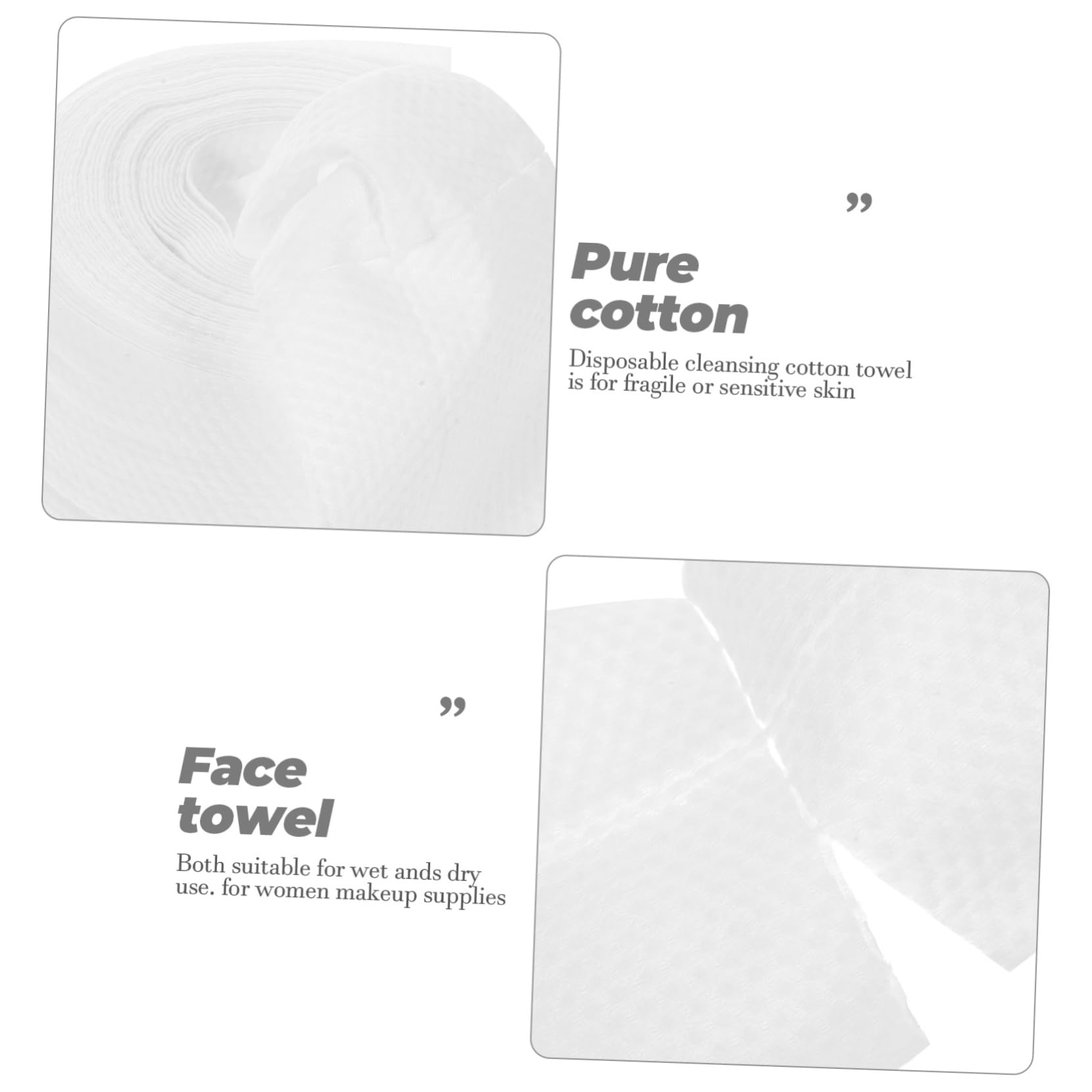 1 Pack Makeup Remover Towel - Gentle Facial Cleansing Cloth for All Skin Types | Soft Cotton Reusable Face Towel | Perfect for Travel, Gym & Daily Skincare Routine