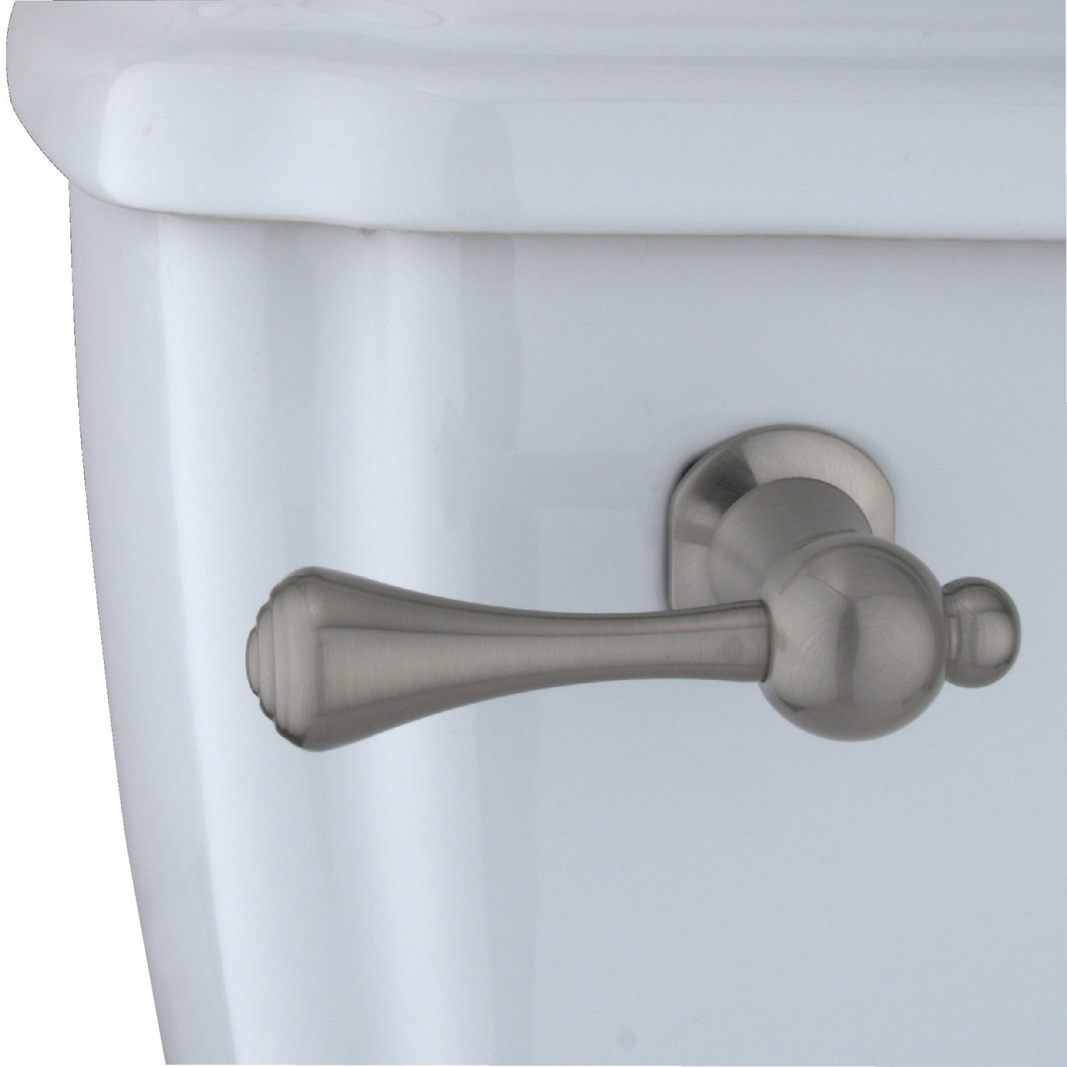 Buckingham KTBL8 Brushed Nickel Front Mount Toilet Tank Lever - Durable Replacement for Toilet Flush Handle, Perfect for Bathroom Renovation & Home Improvement Projects