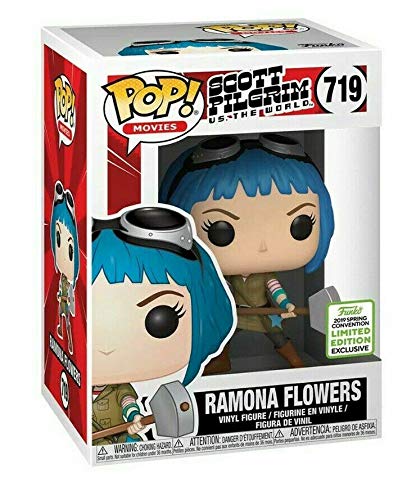 Funko POP! Scott Pilgrim vs. The World - Ramona Flowers ECCC 2019 Spring Convention Exclusive Collectible Figure | Perfect for Movie Fans, Collectors & Pop Culture Decor