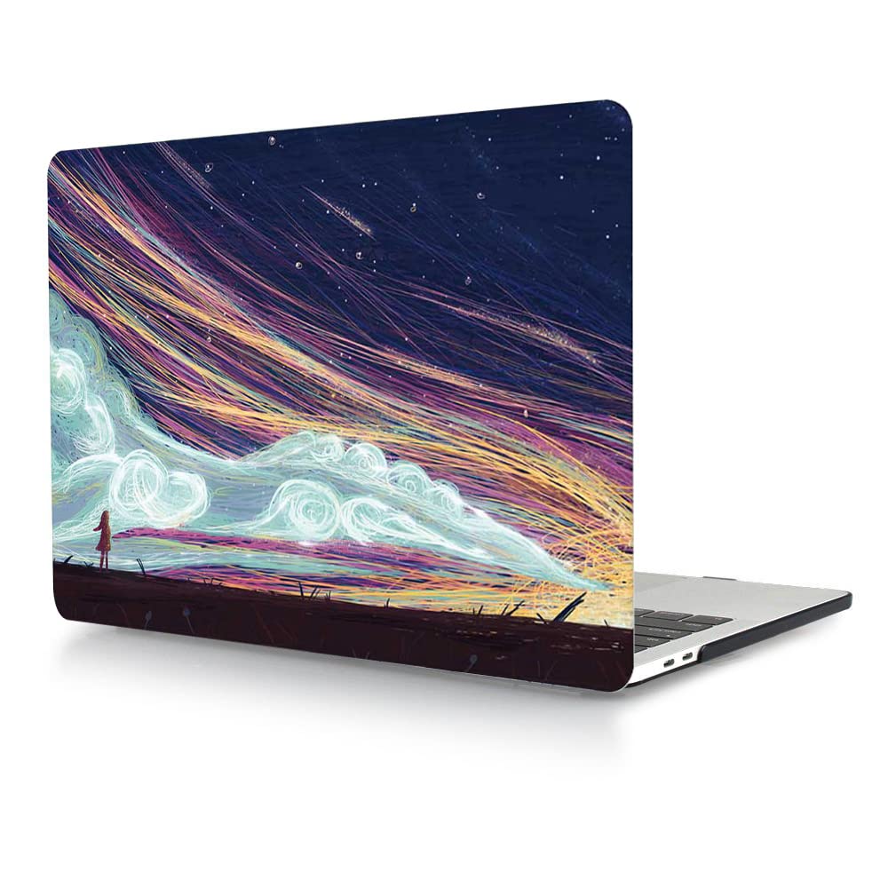 Durable Hard Shell Laptop Case for MacBook Air 11.6 inch (Model A1370 & A1465) - Protective Snap-On Cover for Travel, School & Office Use