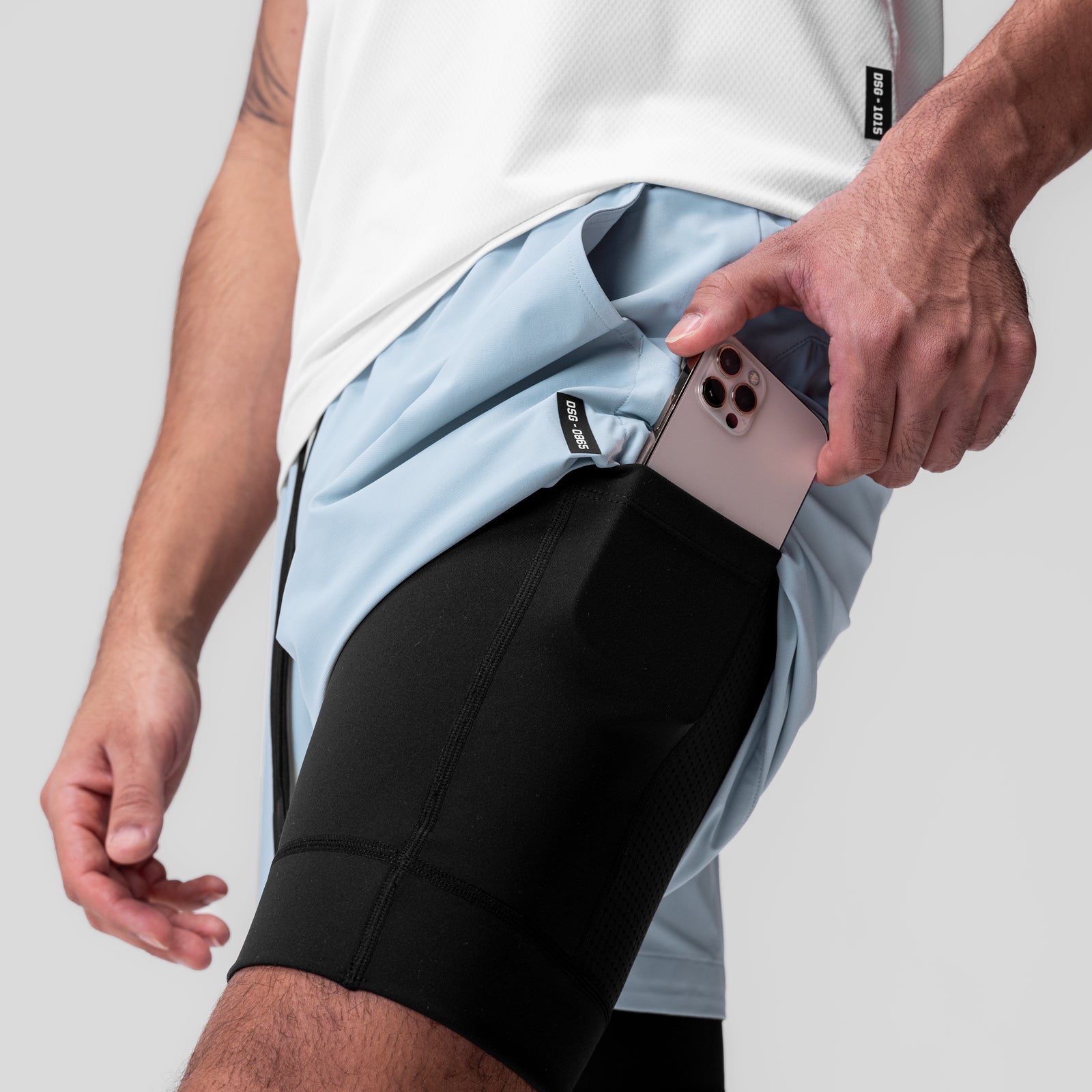 ASRV Tetra Lite Short Wings 5 Lined - Lightweight Performance Shorts for Men | Perfect for Running, Gym Workouts & Outdoor Activities
