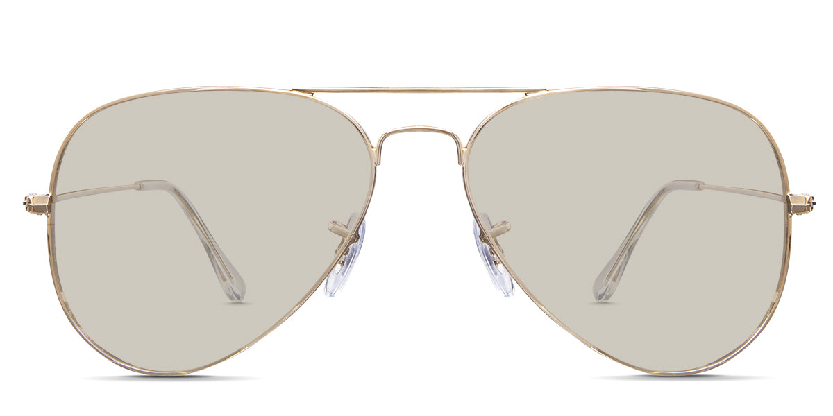 Goro Men's Prescription Tinted Glasses - UV Protection & Blue Light Blocking for Work, Driving & Outdoor Activities