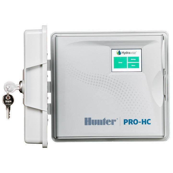 Hunter Industries PHC 1200 Smart WiFi Sprinkler Controller - 12 Zone Residential & Commercial Irrigation System with Hydrawise Web-Based Software | Weather-Based Watering for Lawns & Gardens