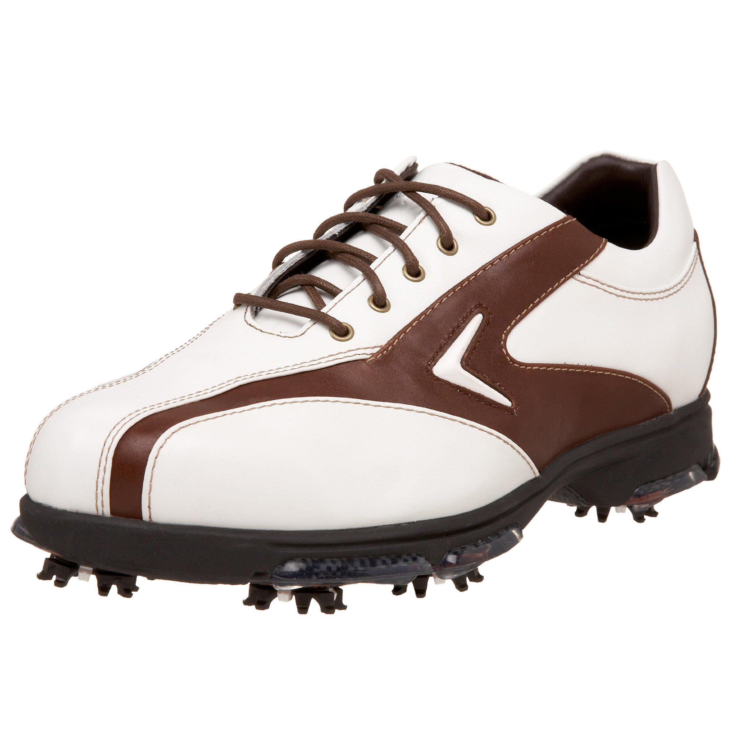 Callaway Men's Xtt Comp Golf Shoes – Lightweight & Waterproof Spiked Golf Shoes for Men – Perfect for Walking the Course & All-Weather Play