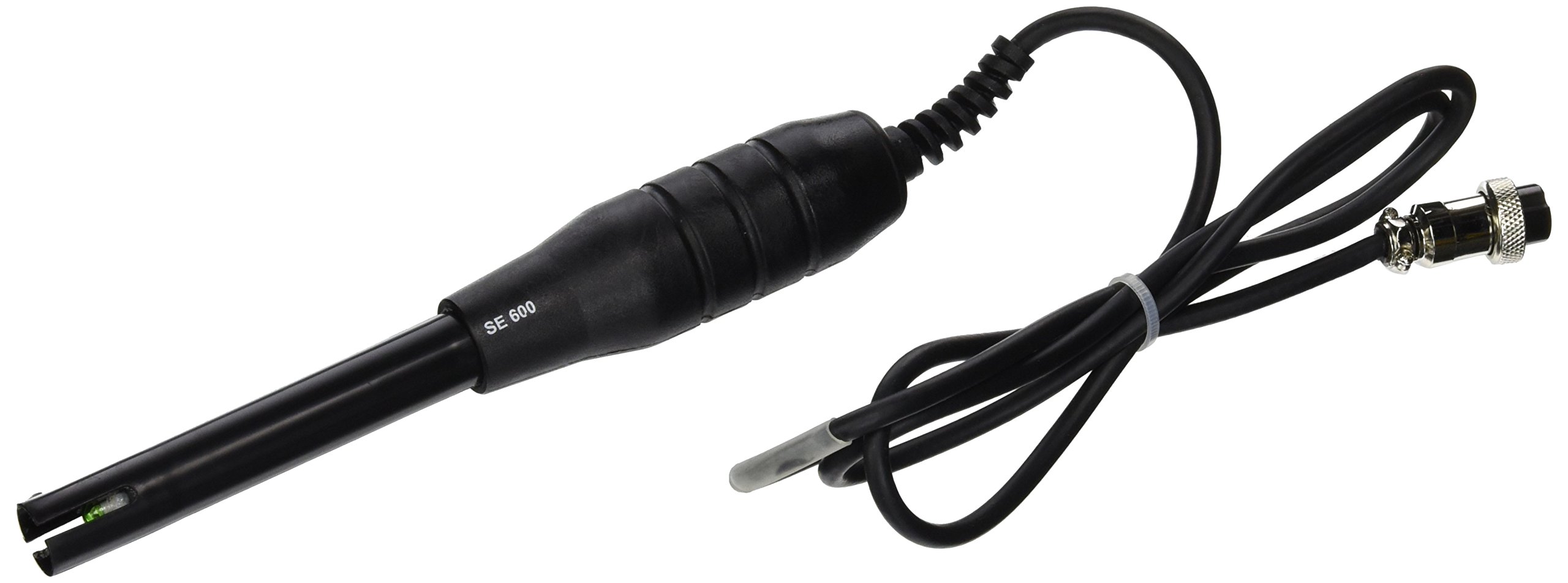 Milwaukee Instruments MISE600 SE600 Replacement pH EC TDS Combination Probe for Hydroponics, Aquariums & Water Testing - Black