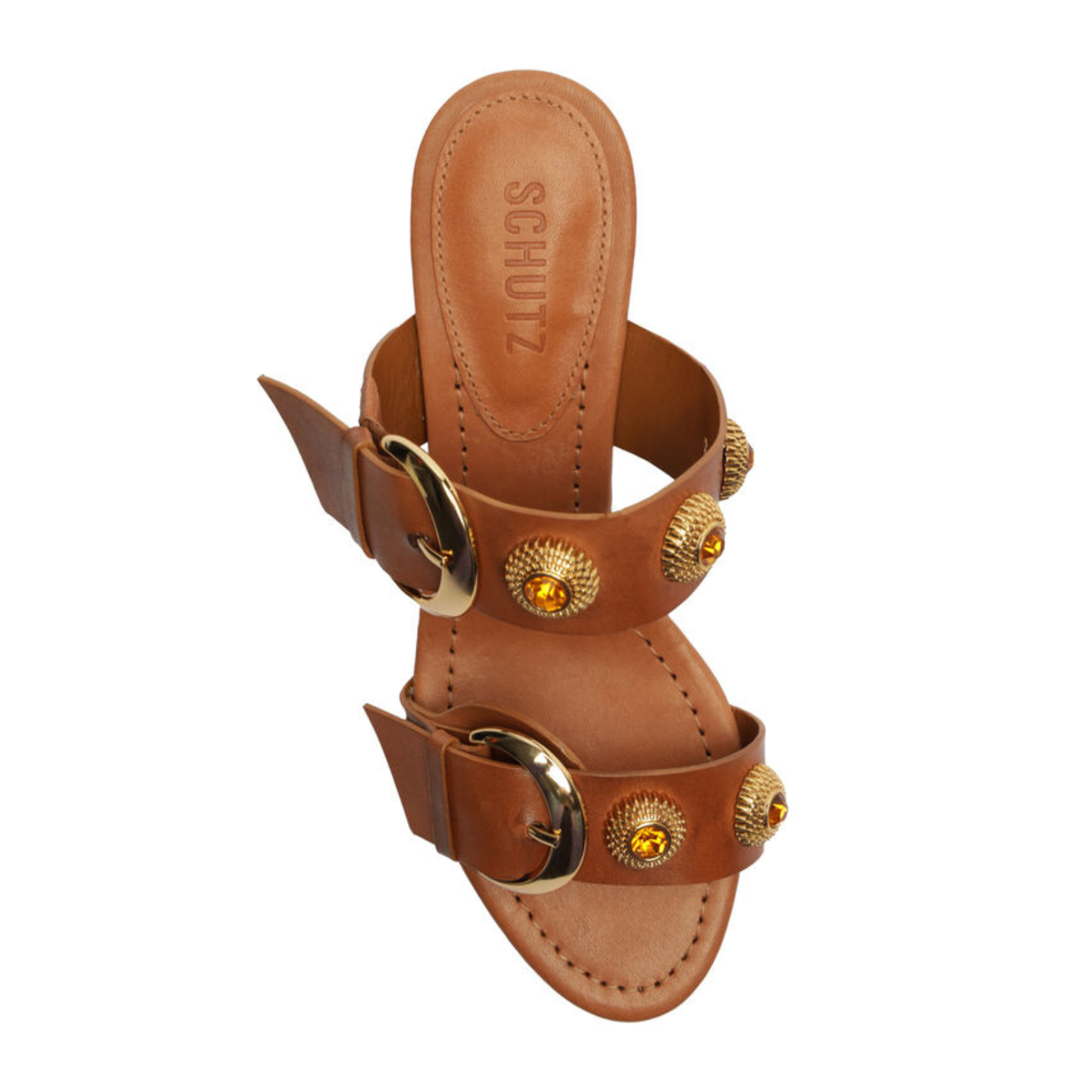 Vivian Women's Leather Sandals - Comfortable Strappy Flat Sandals for Summer, Beach, and Casual Outings