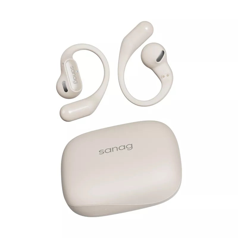 Sanag G6S Wireless Bluetooth Headphones with Ear Hook - Open Ear Air Conduction Sport Headset for Running, Cycling, Gym & Outdoor Activities
