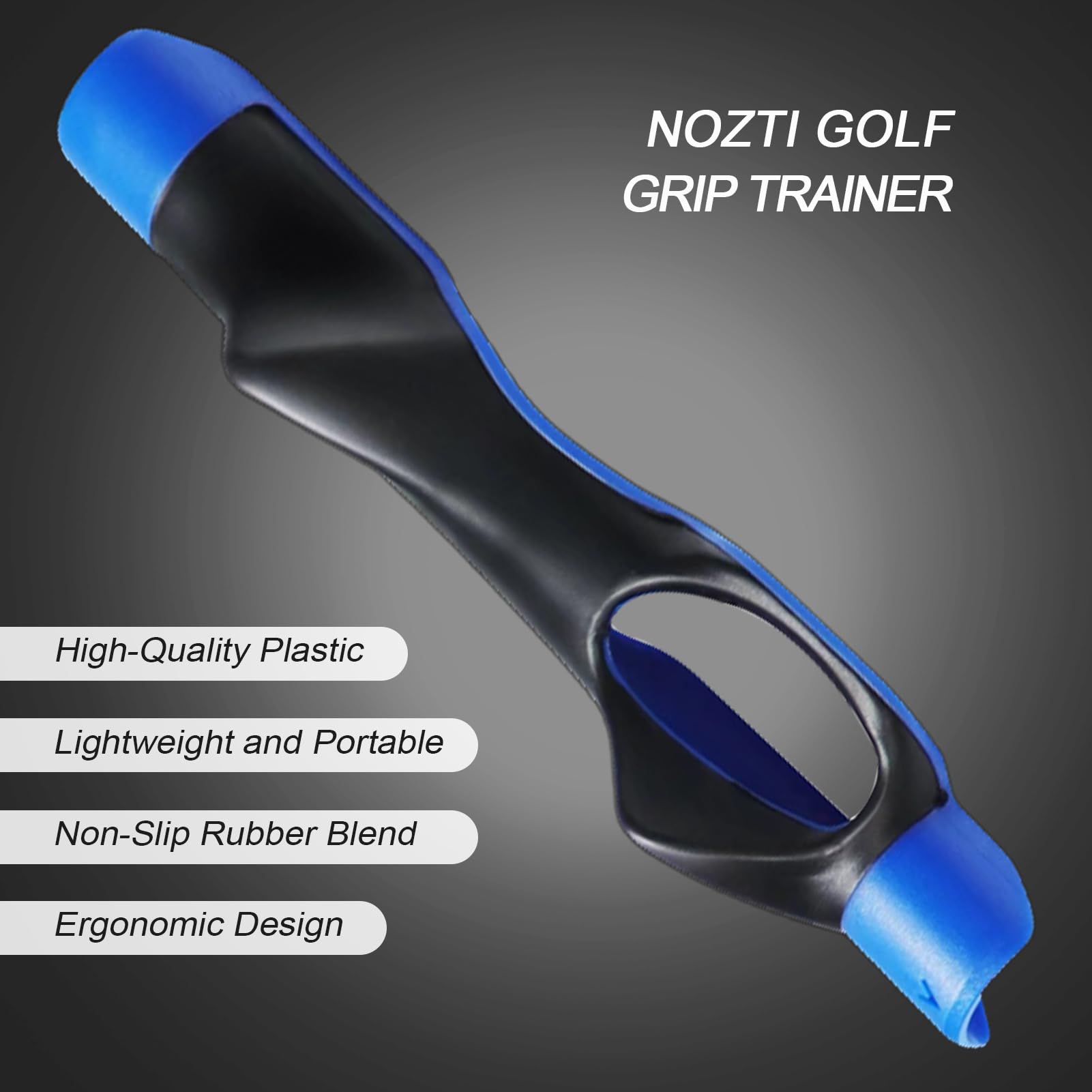 Golf Grip Trainer - Improve Hand Position & Swing Technique | Golf Practice Aid for Beginners & Pros | Perfect for Driving Range & Home Practice