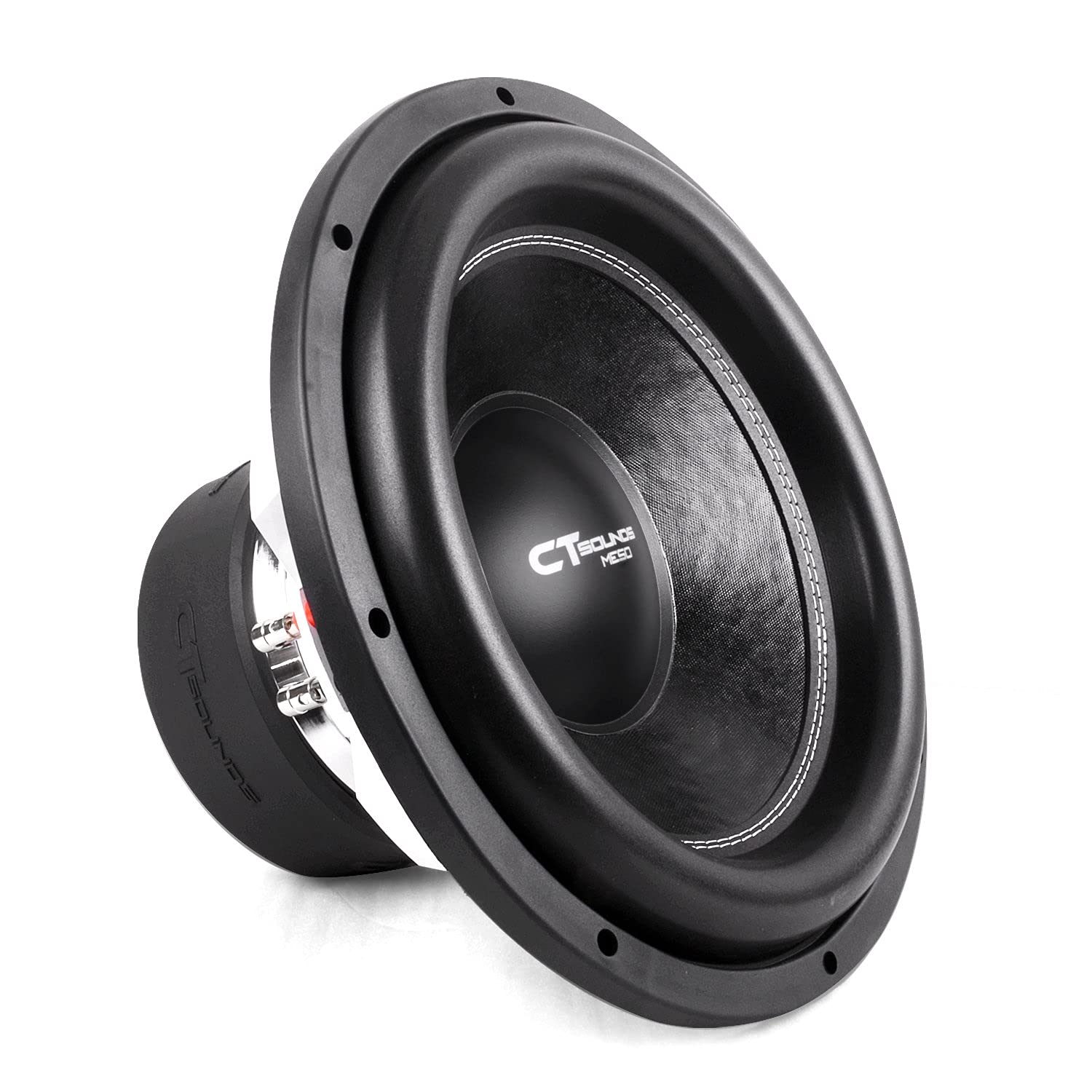 CT Sounds MESO-15-D4 3000W Max Power 15-Inch Car Subwoofer with Dual 4 Ohm Voice Coil - Perfect for Car Audio Systems & Bass Enthusiasts