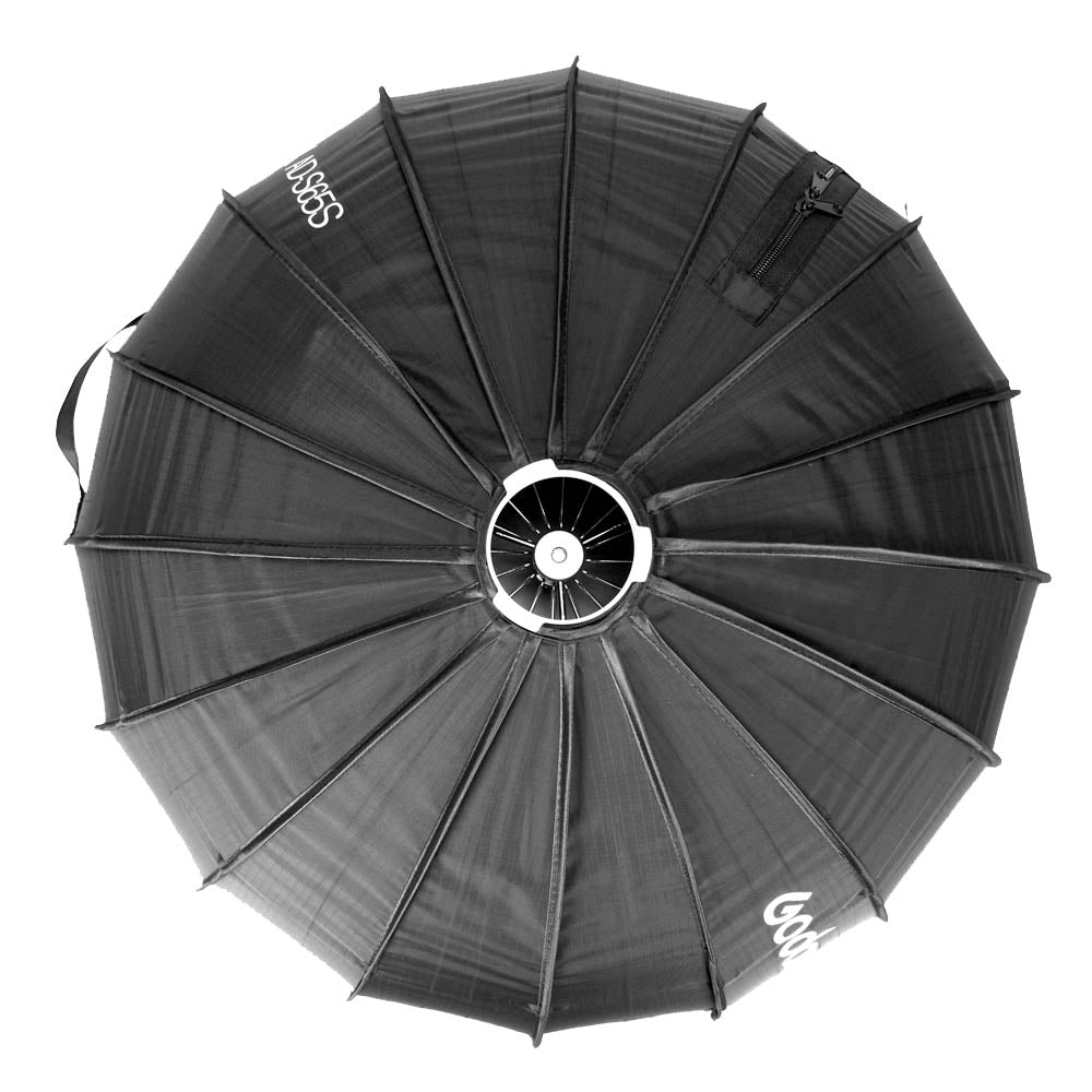 Godox AD S65S 65cm Portable Parabolic Softbox with Silver Interior - Perfect for Studio Photography, Portrait Lighting & On-Location Shoots
