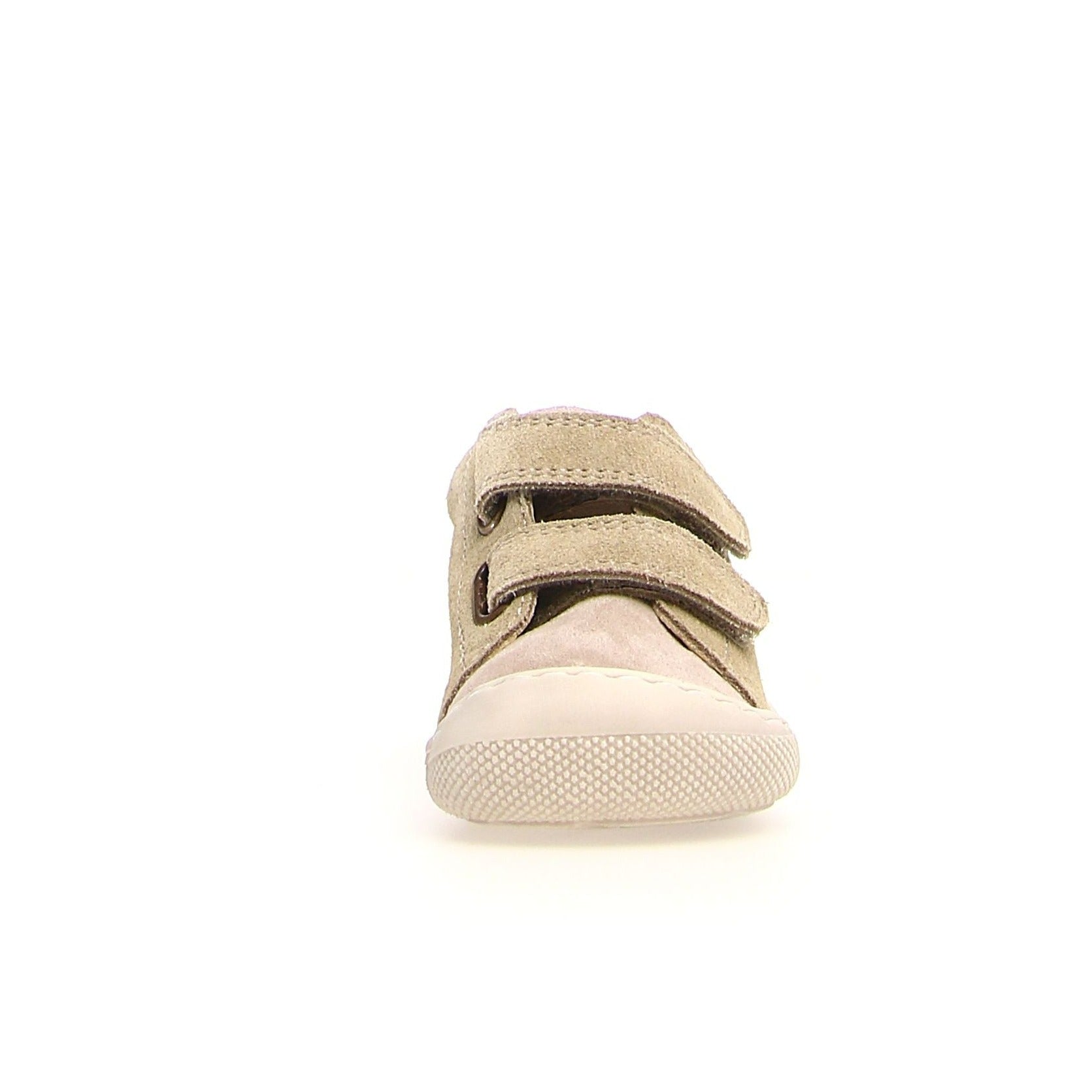 Naturino Amur VL Boys Girls Casual Sneakers - Beige/Stone | Comfortable Kids Shoes for School, Play & Everyday Wear