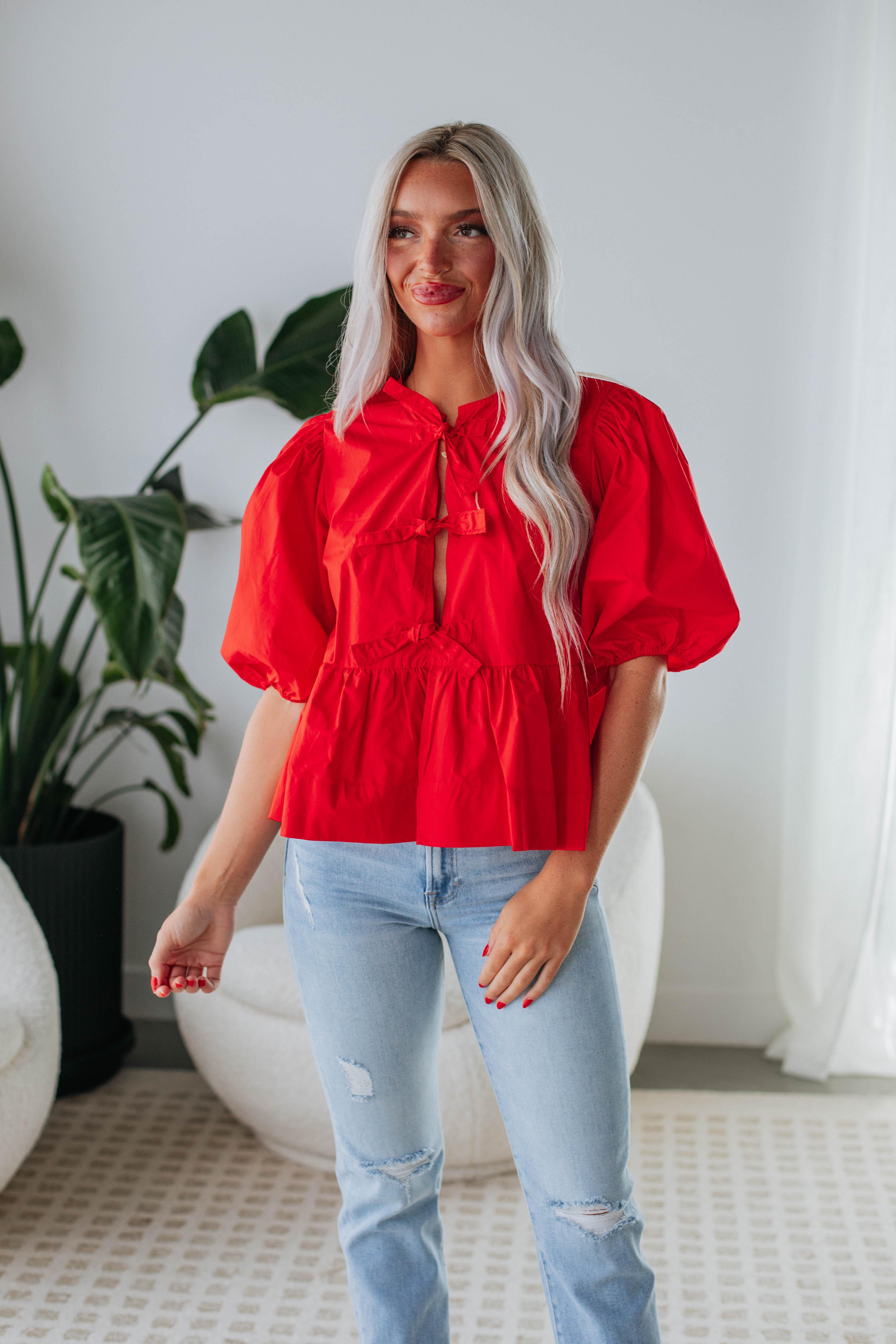 Stylish Indy Top for Women - Trendy Casual Blouse for Everyday Wear - Perfect for Office, Outings & Date Nights