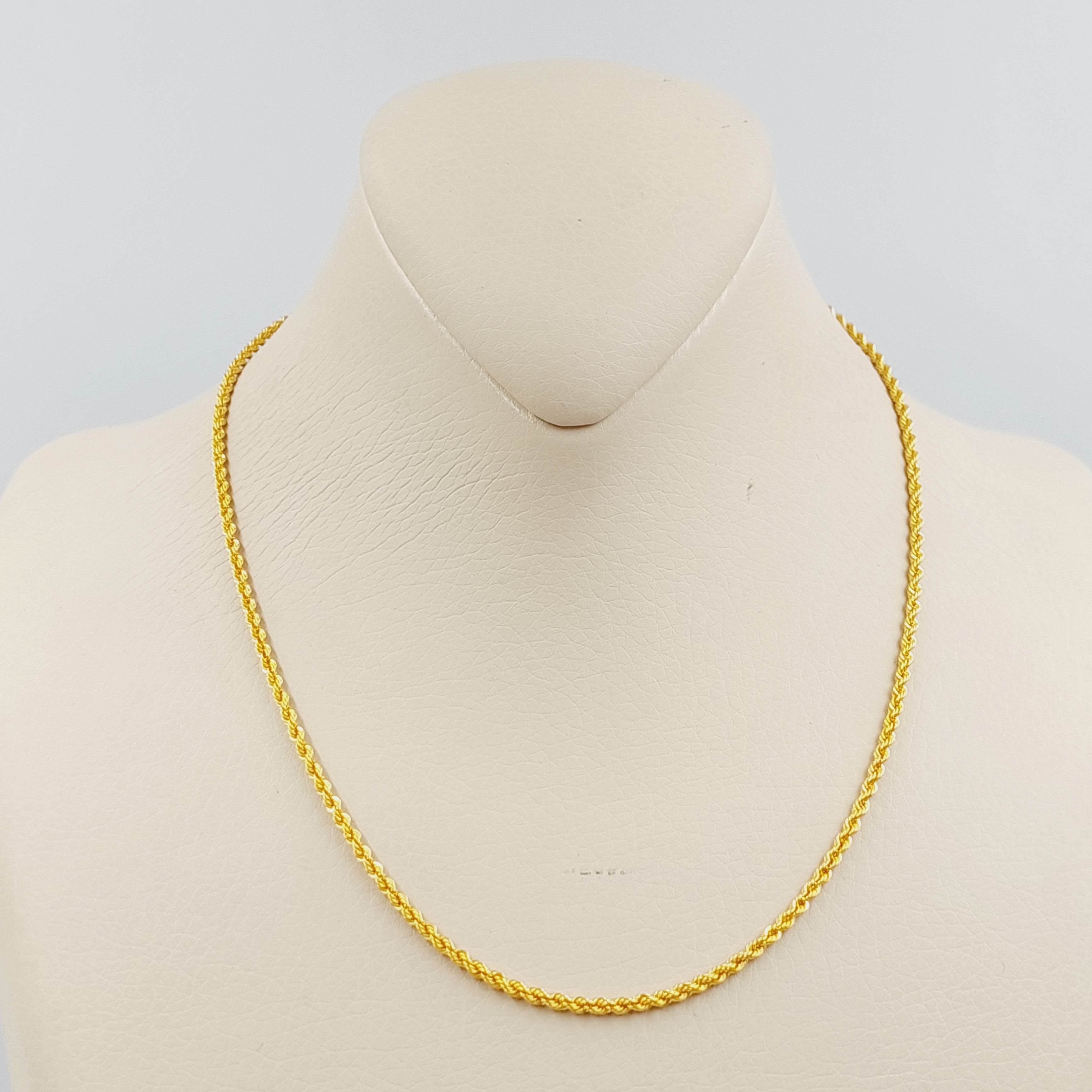 40cm Thin Rope Chain Necklace for Women - Dainty Gold Plated Stainless Steel Jewelry - Perfect for Layering, Everyday Wear & Gift Giving