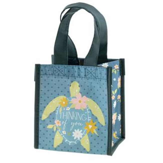 Eco-Friendly Recycled Small Gift Bags with Turtle Design - Perfect for Party Favors, Wedding Souvenirs & Sustainable Gift Wrapping
