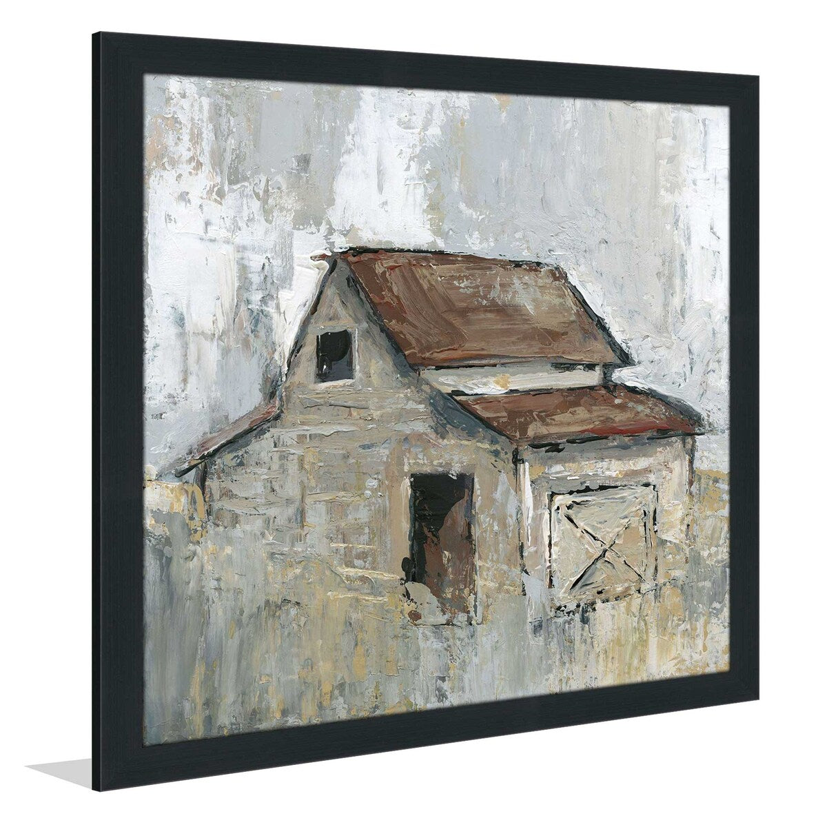 Barn at Midday by Carol Robinson - Premium Acrylic Wall Art Print - Perfect for Living Room, Bedroom & Office Decor