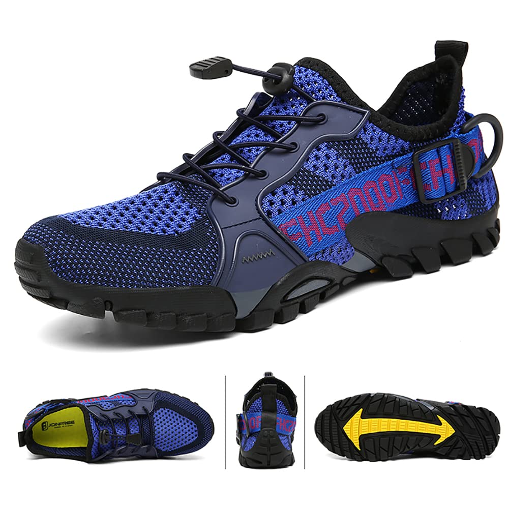 **Men's & Women's Quick-Drying Water Shoes - Lightweight Hiking & Beach Aqua Shoes for Outdoor Travel, Trekking, Walking & Climbing | Perfect for Swimming, Kayaking & Water Sports**