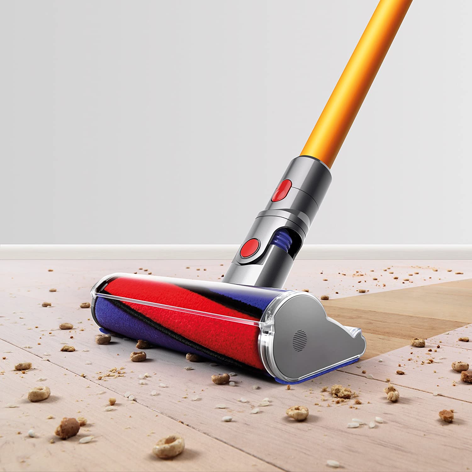 Refurbished Dyson V8 Cordless Vacuum Cleaner with 2 Cleaning Heads - Hard Floor & Carpet - 1 Year Warranty | Perfect for Pet Hair, Stairs & Quick Home Cleaning