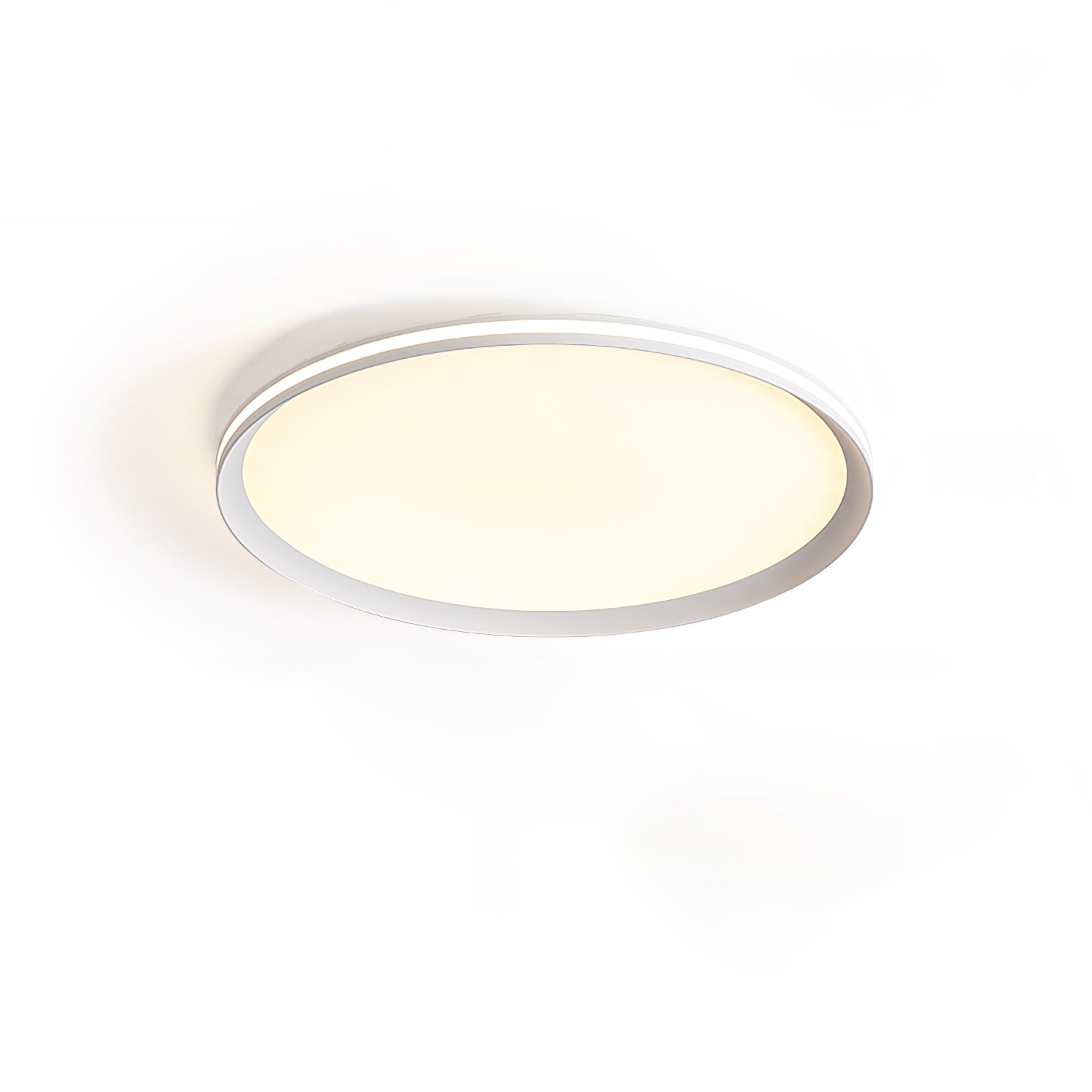 Modern Acrylic Circular LED Ceiling Light Fixture - Energy Efficient Dimmable Lighting for Living Room, Bedroom, Kitchen & Office - Perfect for Home and Commercial Spaces