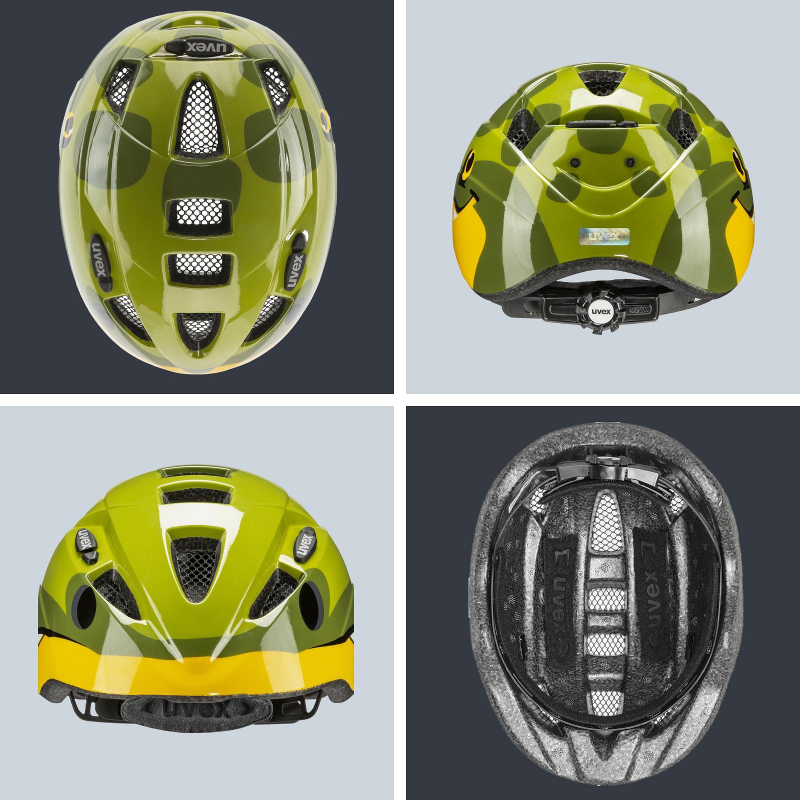 UVEX Kid 2 Bike Helmet for Children - Lightweight & Adjustable Youth Cycling Helmet with Safety Certification - Perfect for Road Biking, Mountain Cycling & Outdoor Sports Activities
