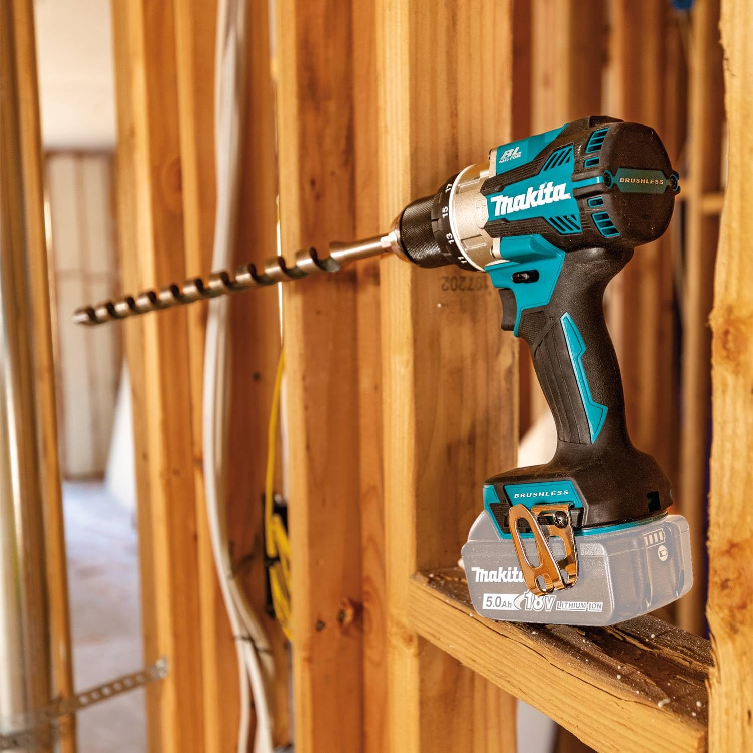 Makita XPH16Z 18V LXT Lithium-Ion Brushless Cordless Hammer Drill Driver - 1/2