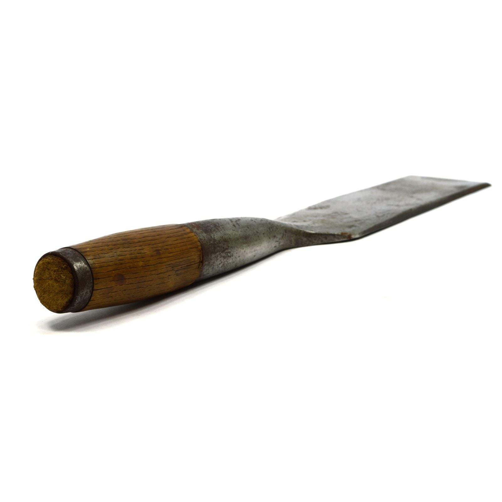 Vintage WM BEATTY & SON 3 Slick Wood Handle Timber Chisel Tool - Rare Antique Carpenter Tool for Woodworking & Timber Framing
