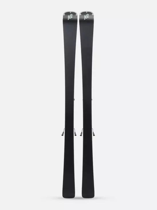 K2 Women's Disruption 75 All-Mountain Skis with QuickClick Bindings 2024 - Perfect for Freeride & Powder Snow Adventures