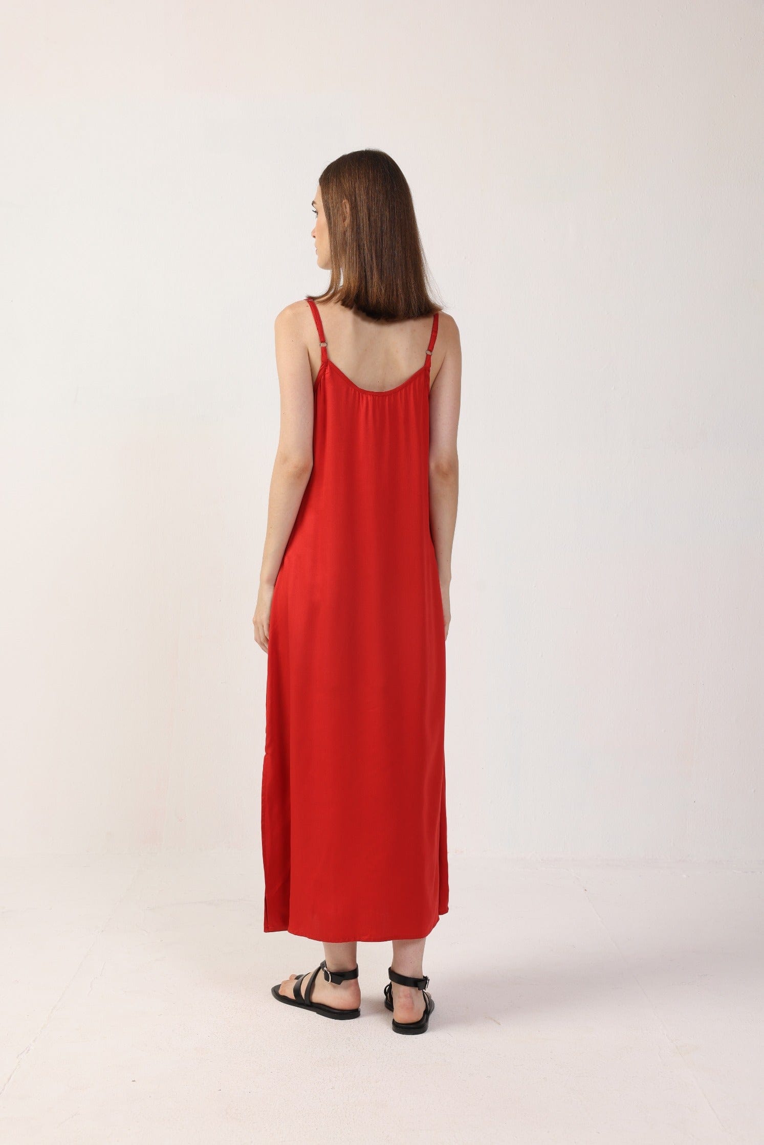 Gitta Satin TENCEL™ Slip Dress for Women - Soft & Breathable Nightgown in Multiple Colors | Perfect for Sleepwear, Loungewear & Special Occasions