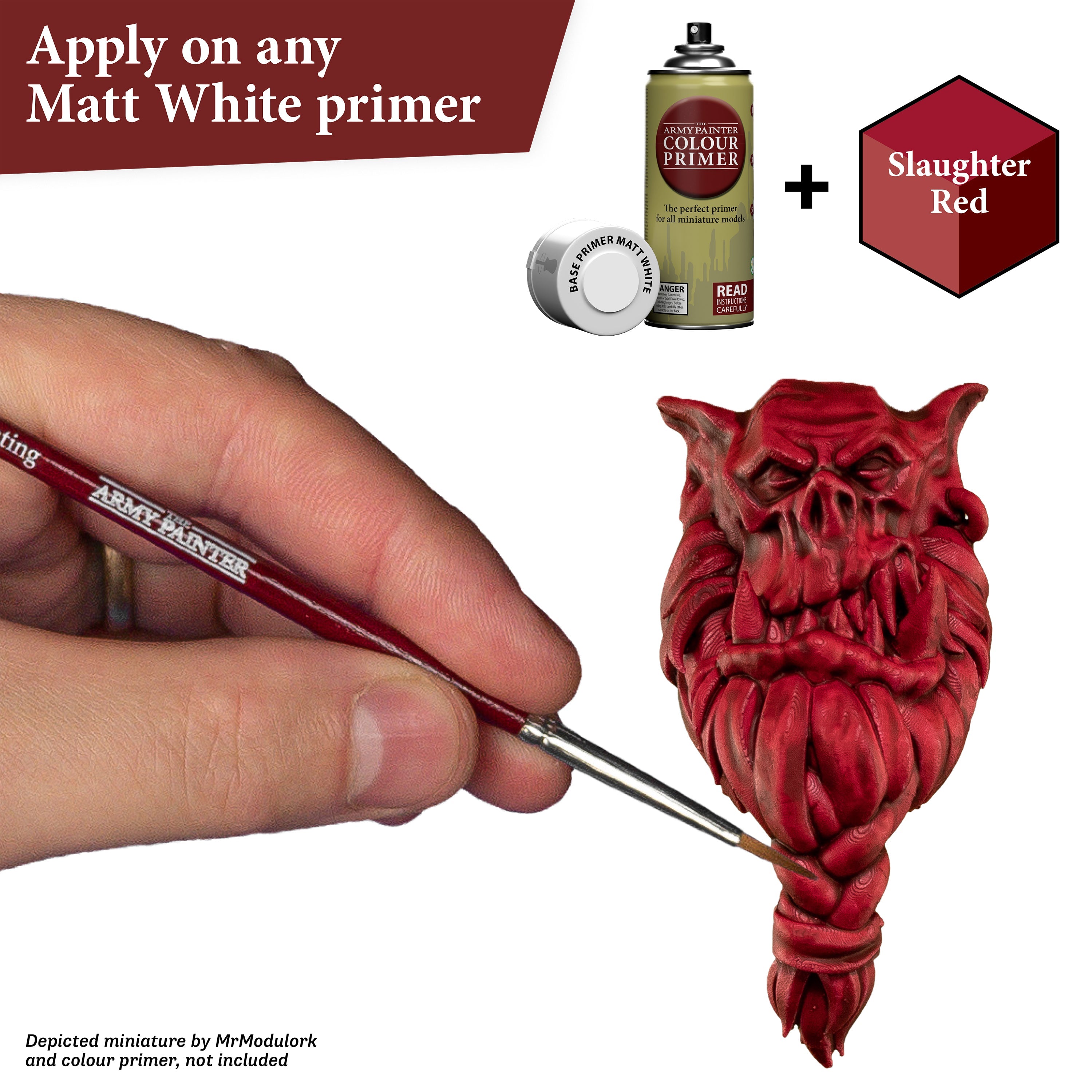 Speedpaint: Slaughter Red - Premium Acrylic Paint for Miniatures & Models - Perfect for Warhammer, D&D, and Tabletop Gaming