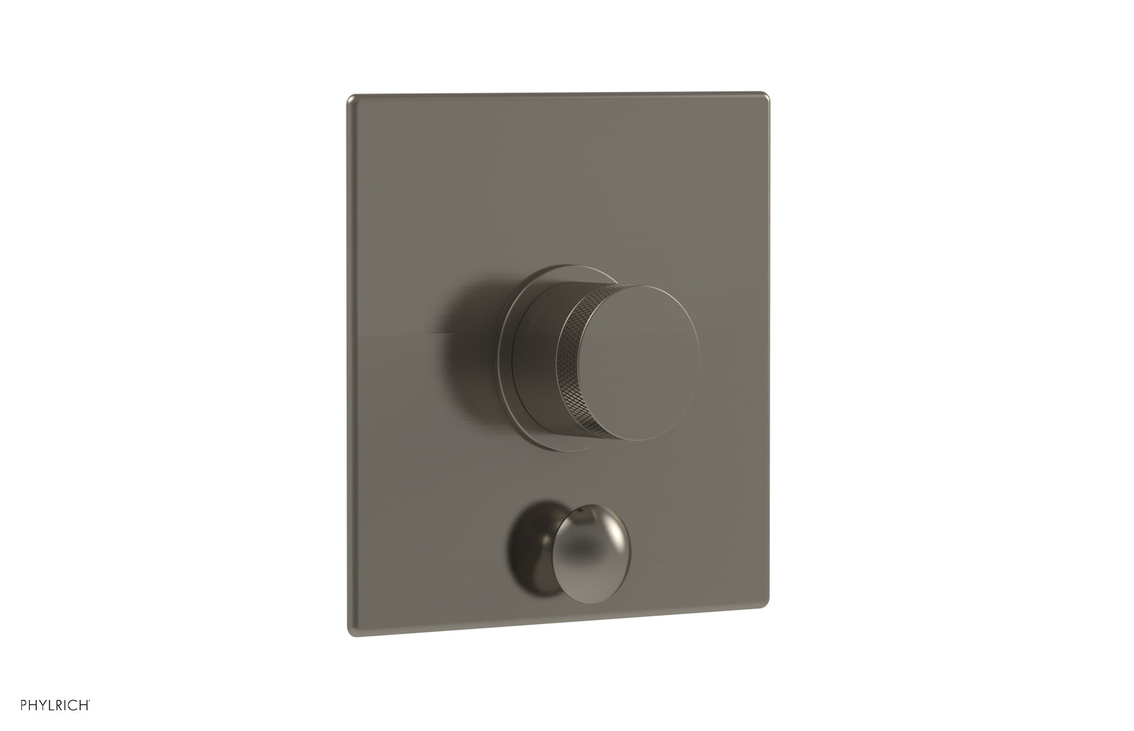 Premium BASIC II Pressure Balance Shower Plate with Diverter & Handle Trim Set - 4