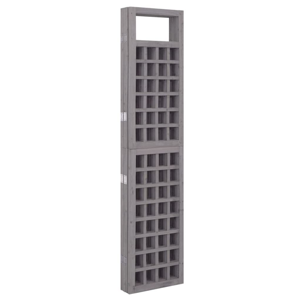 vidaXL 5-Panel Fir Wood Room Divider - 79.3