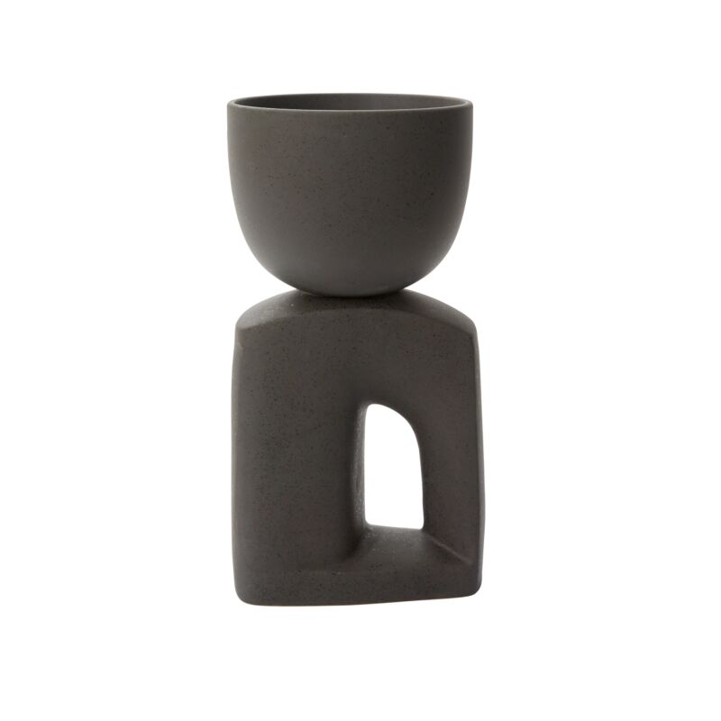 Premium Oberon Pot - Elegant Ceramic Flower Pot for Indoor & Outdoor Plants - Perfect for Home Decor, Office, and Garden Use