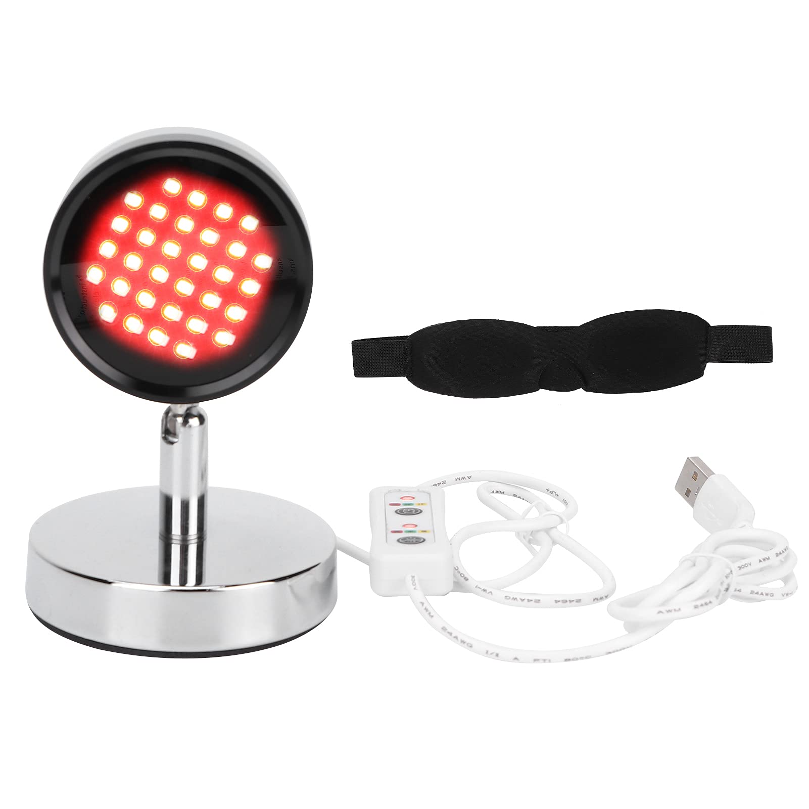 Red Light Therapy Lamp for Pain Relief - Adjustable Desktop Device for Scalp, Legs, Knees & Waist | Home & Office Use for Muscle Recovery & Relaxation