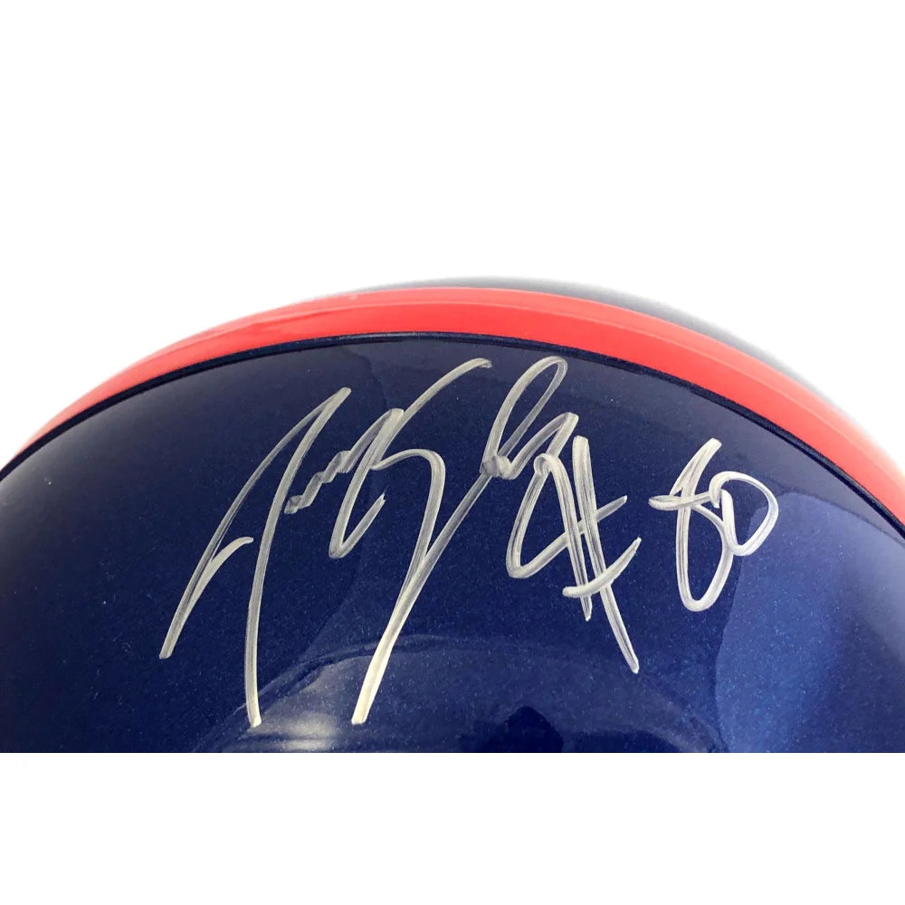Authentic Jeremy Shockey Signed New York Giants Helmet with JSA COA - Full Size NFL Collectible for Display & Fan Cave Decor