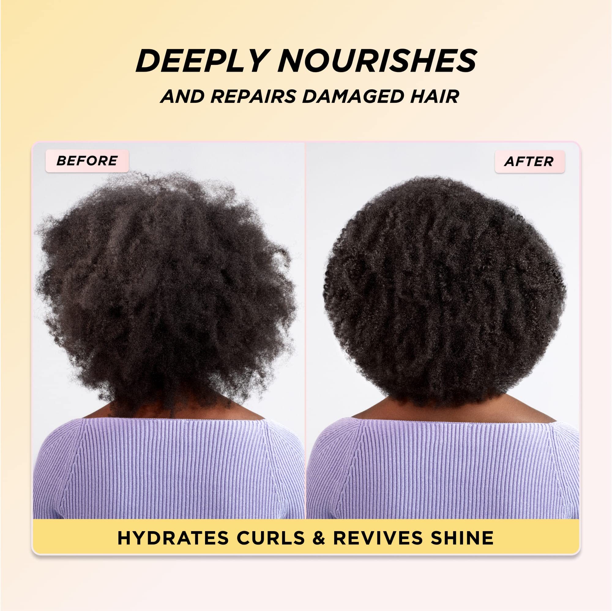 Gisou Honey Infused Hair Mask Travel Size (2.5 fl oz) - Hydrating & Repairing Treatment for Softer, Stronger, More Manageable Hair - TSA Approved Mini Hair Care - Perfect for On-The-Go, Vacation & Damaged Hair Recovery