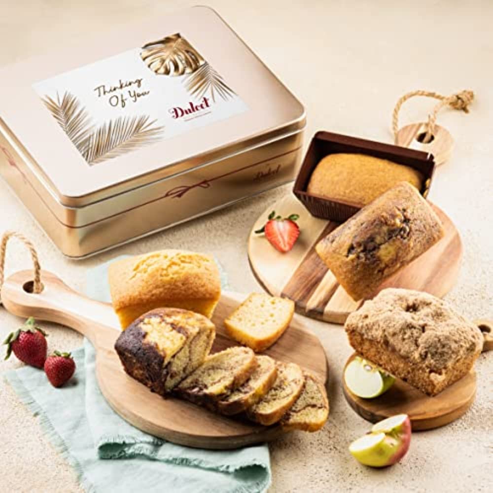 Thoughtful Thinking Of You Gift Baskets & Care Packages for Women, Men, Wife, Dad, Mom, Him, Her & Friends | Premium Gift Box for Birthdays, Get Well Soon, Sympathy & Special Occasions | Dulcet Gift Baskets
