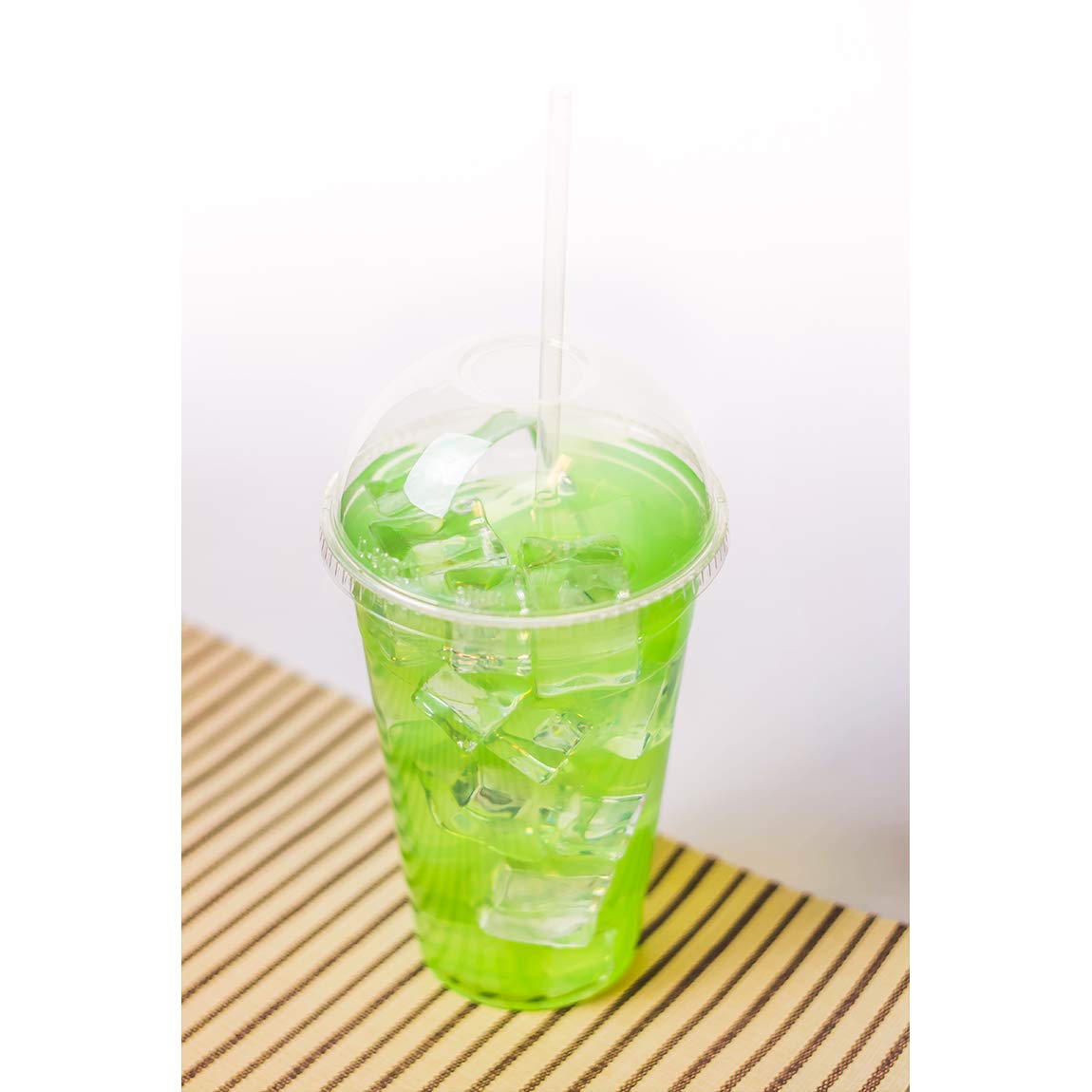 Karat Earth KE-KC20 20oz Clear PLA Compostable Cups - Case of 1000 (1000-Pack) | Eco-Friendly Disposable Cups for Parties, Events, Restaurants & Coffee Shops