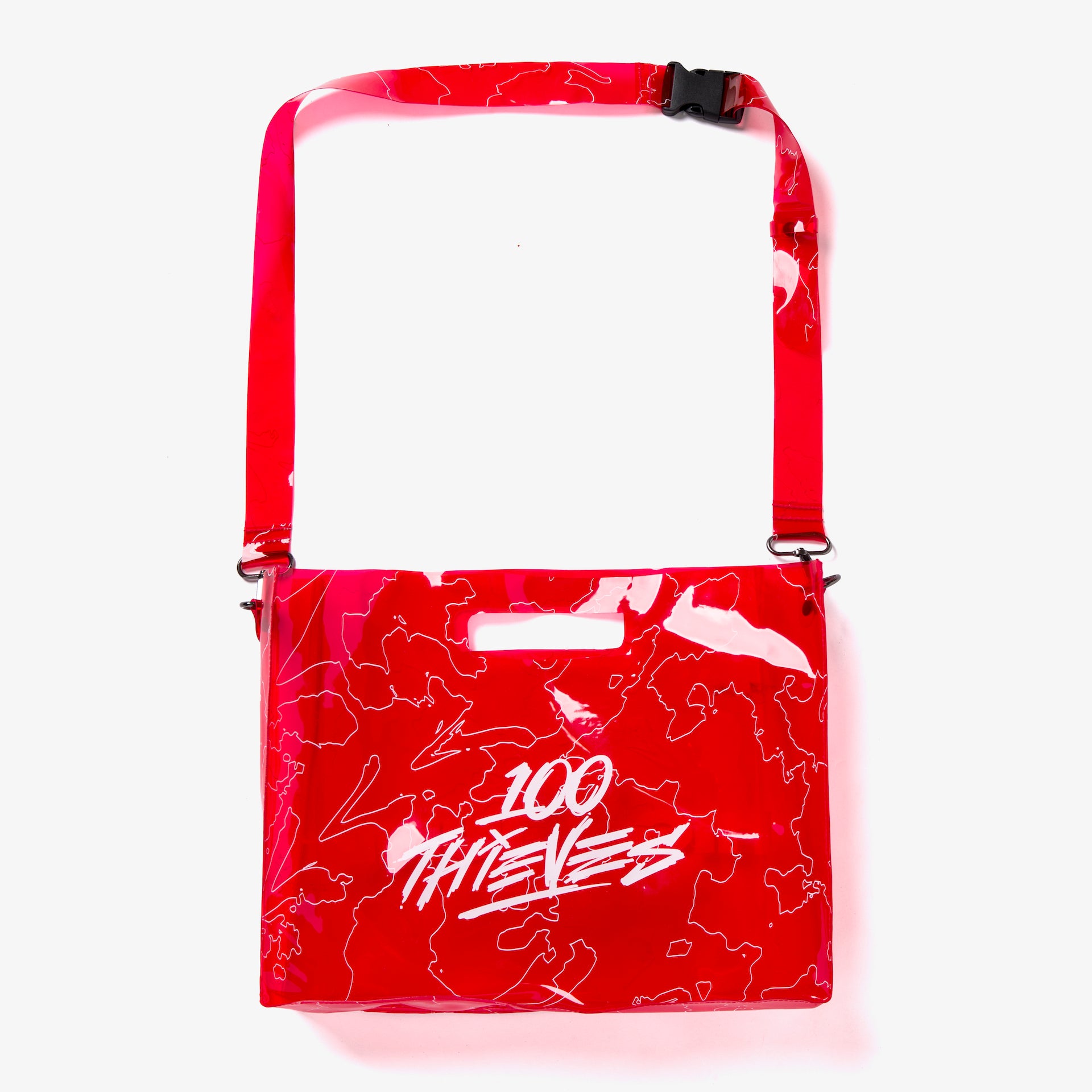 100 Thieves x Higround Jellybag - Limited Edition Gaming Accessory Case for Keyboards, Mice & Controllers - Perfect for Esports Tournaments & Gaming Setups