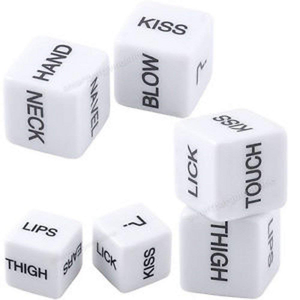 Glow in The Dark Erotic Sex Dice for Couples - Romantic Game for Bedroom Fun & Adult Intimacy Enhancement