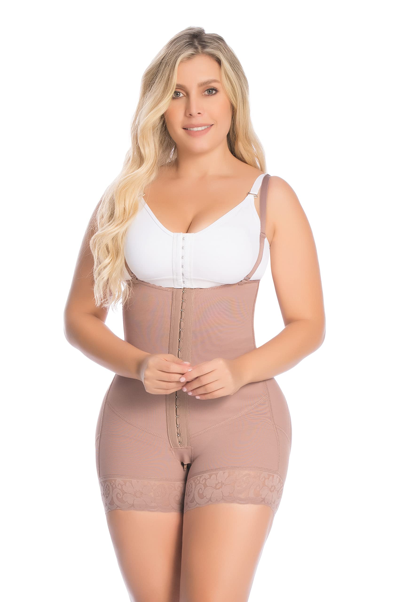 DELIÉ by Fajas DPrada Post-Surgery Compression Garment - Strapless Colombian Shapewear for Tummy Control & Body Shaping | Perfect for Postpartum Recovery, Weight Loss & Special Occasions