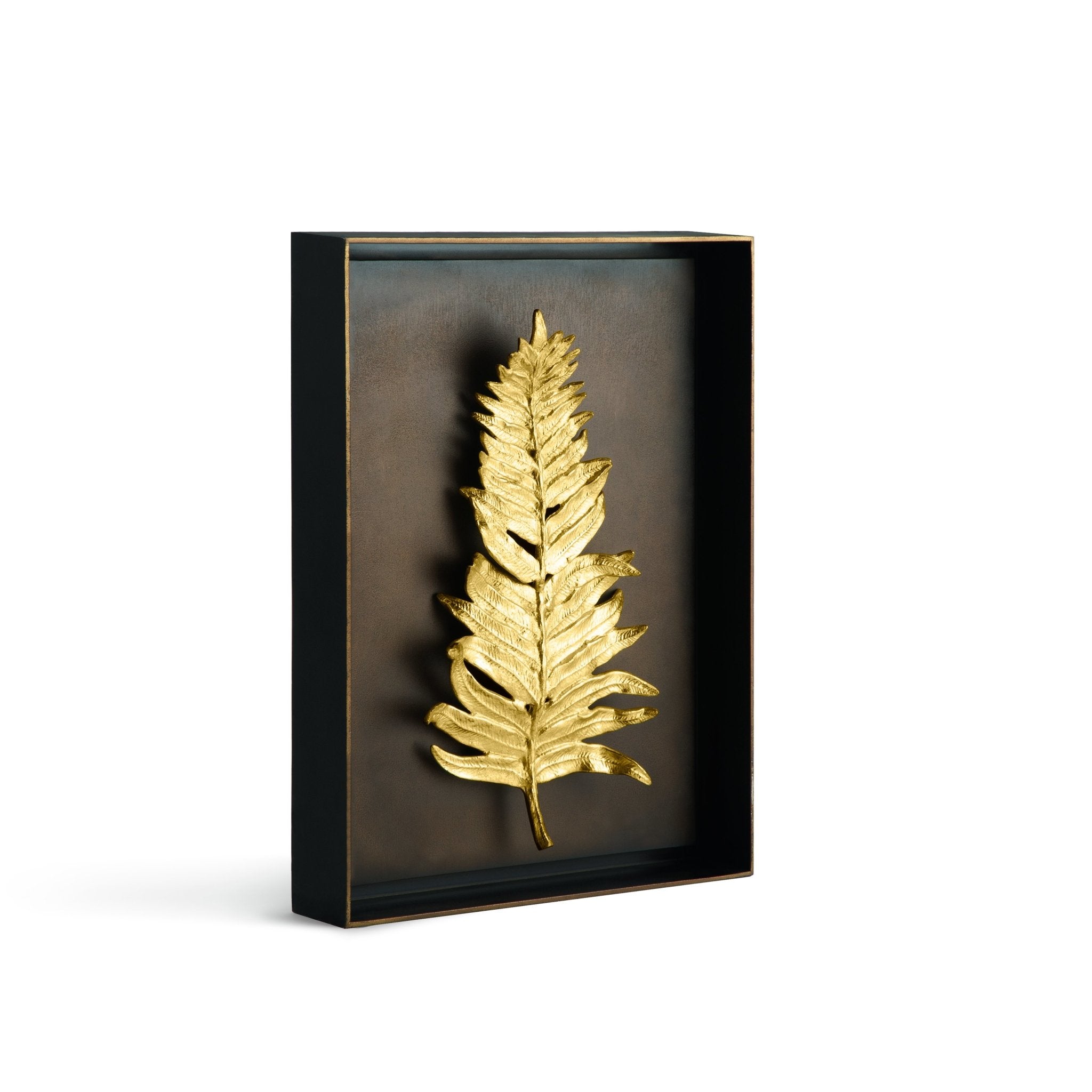 Fern Shadow Box Frame - Preserved Real Ferns in Glass Display for Home Decor, Wedding Centerpieces & Wall Art - Perfect for Nature Lovers & Botanical Decor