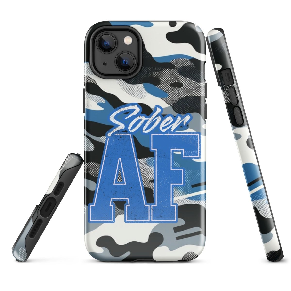 Durable Camouflage iPhone Tough Case - Shockproof & Scratch-Resistant Protective Cover for Outdoor Adventures, Hiking, and Daily Use