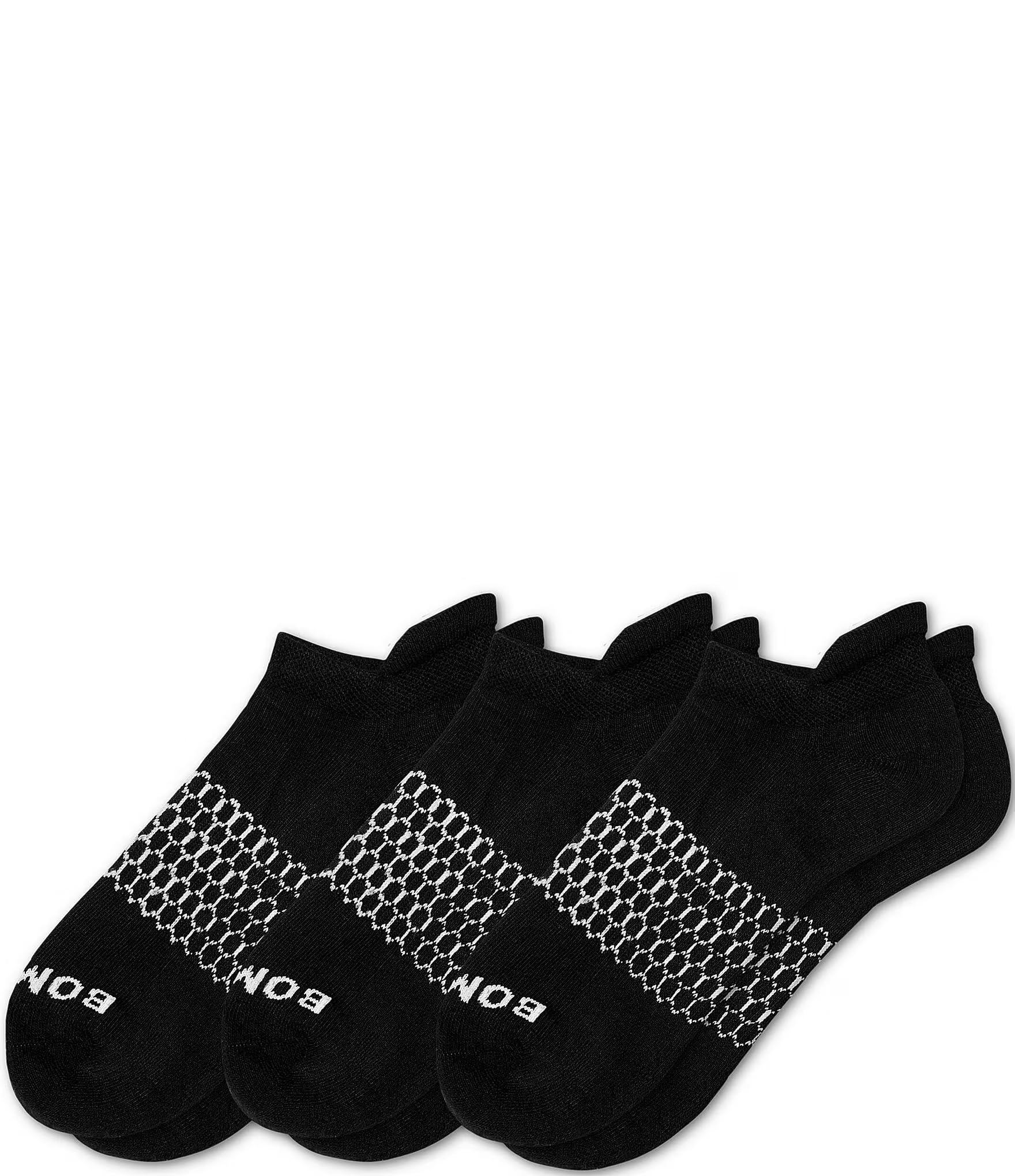 BOMBAS XL Ankle Socks 4-Pack - Black & Grey - Comfortable Athletic Socks for Running, Gym & Everyday Wear